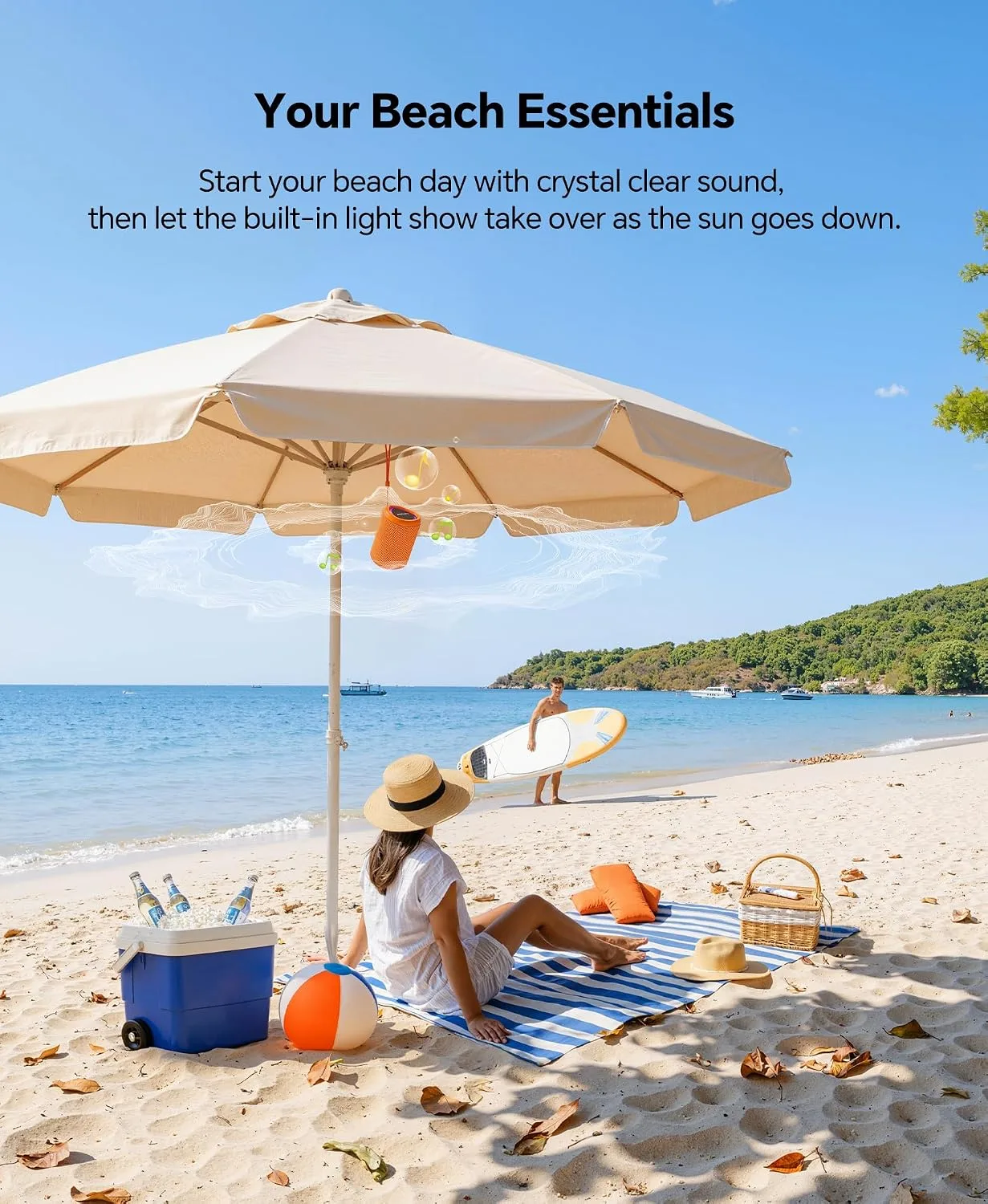 Portable Bluetooth Speaker Gift Ideas: Outdoor Travel Essentials Waterproof