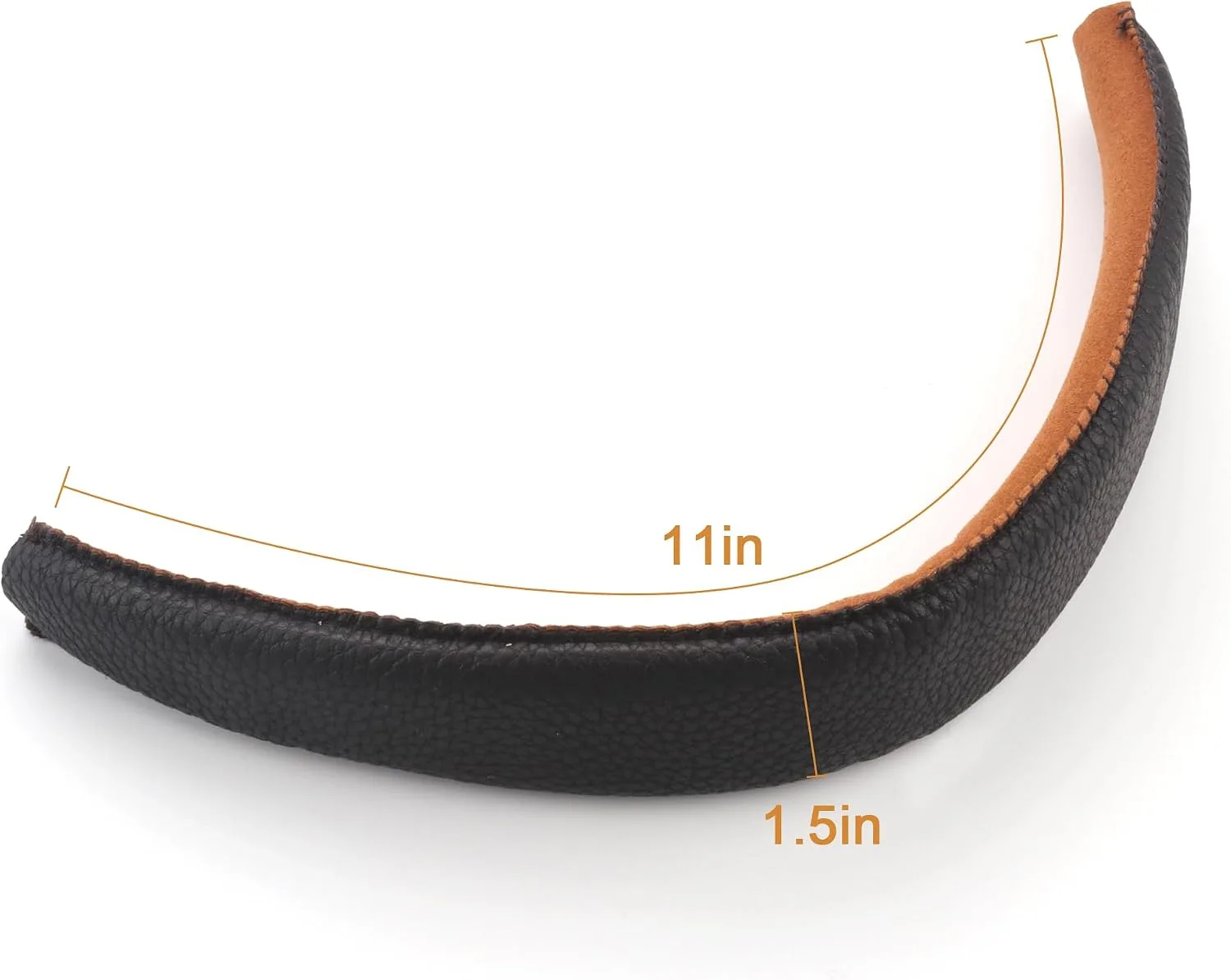 Major 2 Headband Replacement Headband Top Pad Cushion Cover Compatible with Marshall Major 2 Major II Headphones Headband Pad Cover Protector Repair Parts - Brown