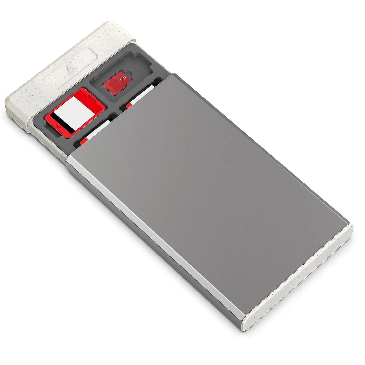 Estuche para juegos Switch Heiying con 40 ranuras para Switch 2 y tarjetas Micro SD
