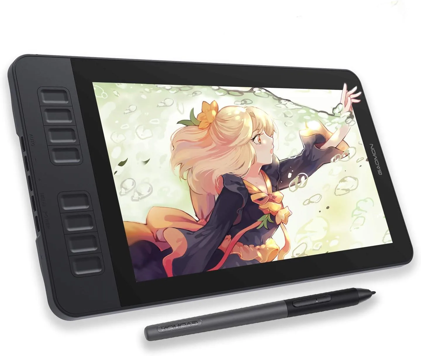 GAOMON PD1161 Drawing Tablet with Screen, Tilt, 8 Shortcut Keys, 11.6" FHD
