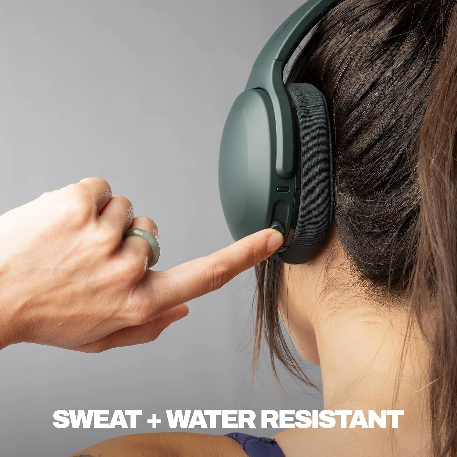 Skullcandy Crusher 540 Active Wireless Sensory Bass Headphones - Forest