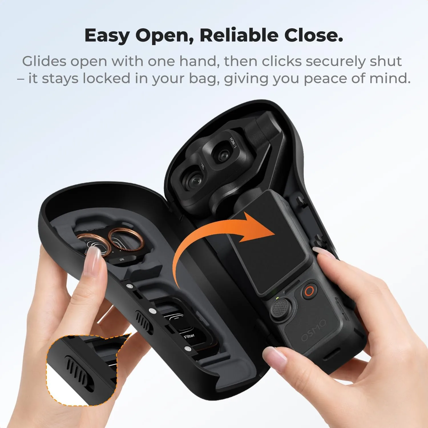 K&F CONCEPT Protective Case Compatible with DJI Osmo Pocket 4P