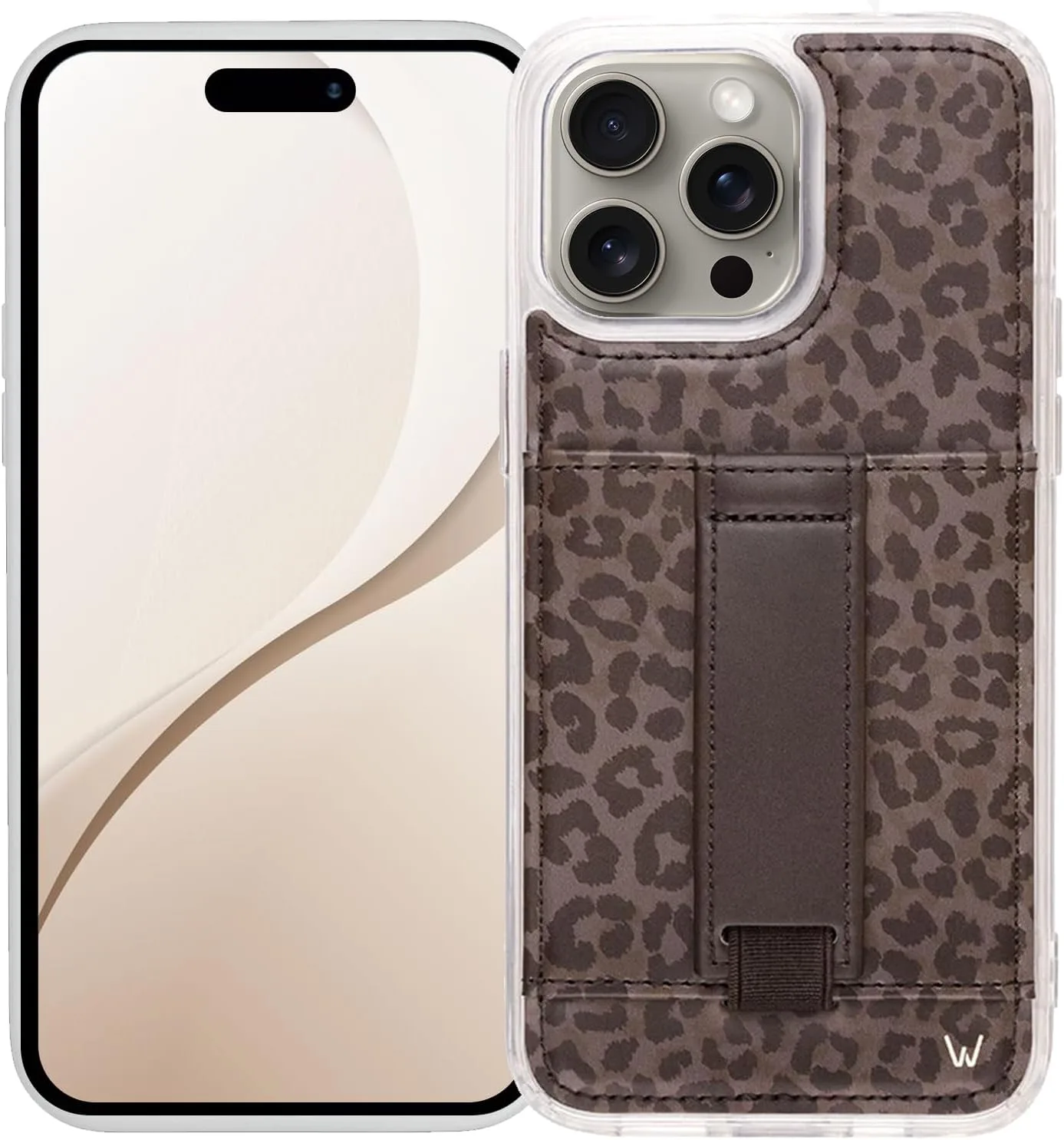 Walli Cases Wallet Phone Case for iPhone 14 Pro Max, Card Holder Kickstand
