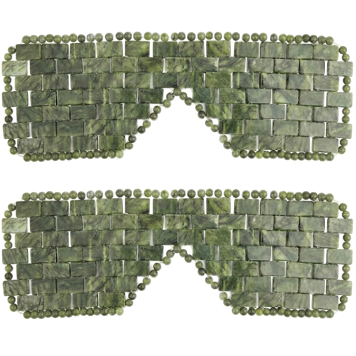 Hercicy Jade Eye Mask, Jade Stone Facial Cooling Mask