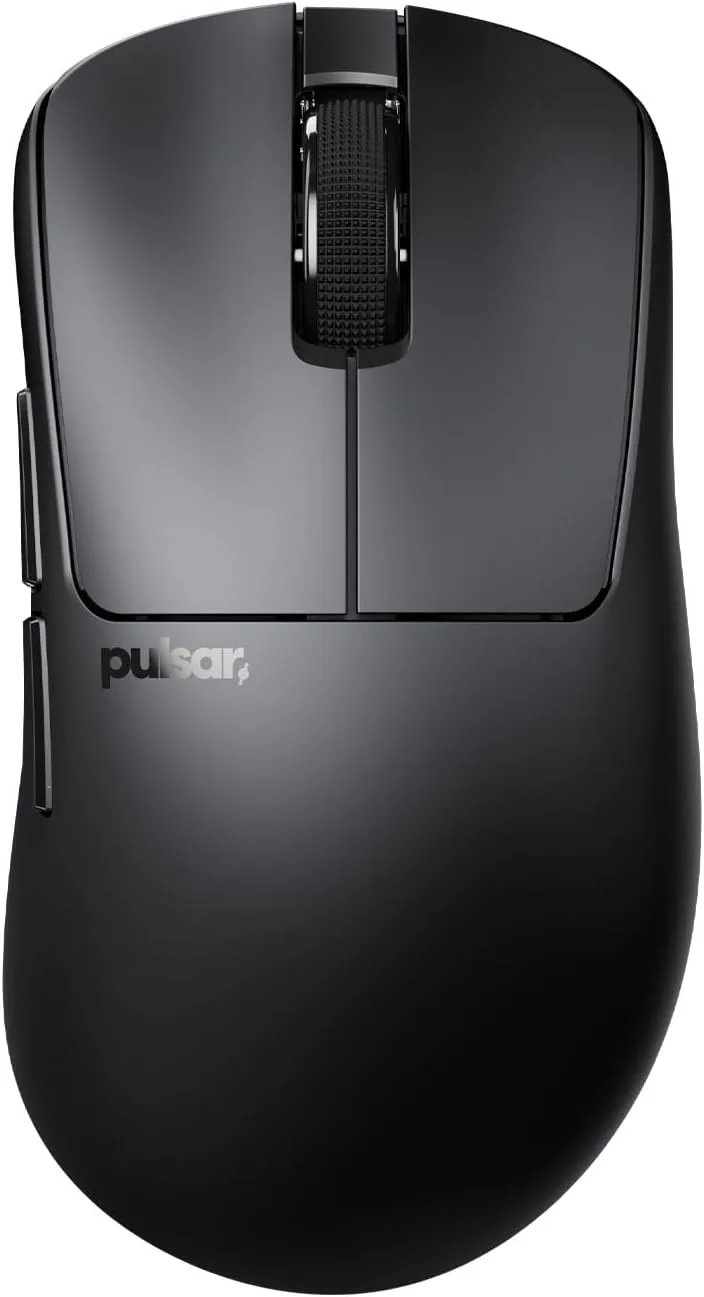 Pulsar Gaming Gears Xlite Crazylight Wireless Gaming Mouse, Mini, Jet Black