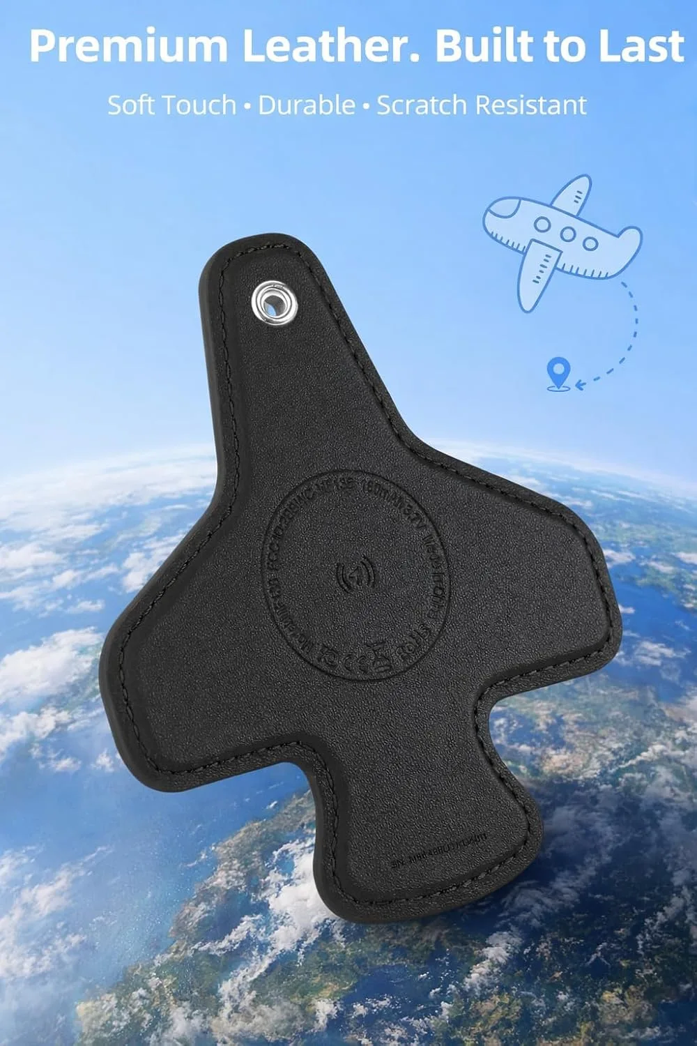 Luggage Tags for Suitcases, Works with Apple Find My
