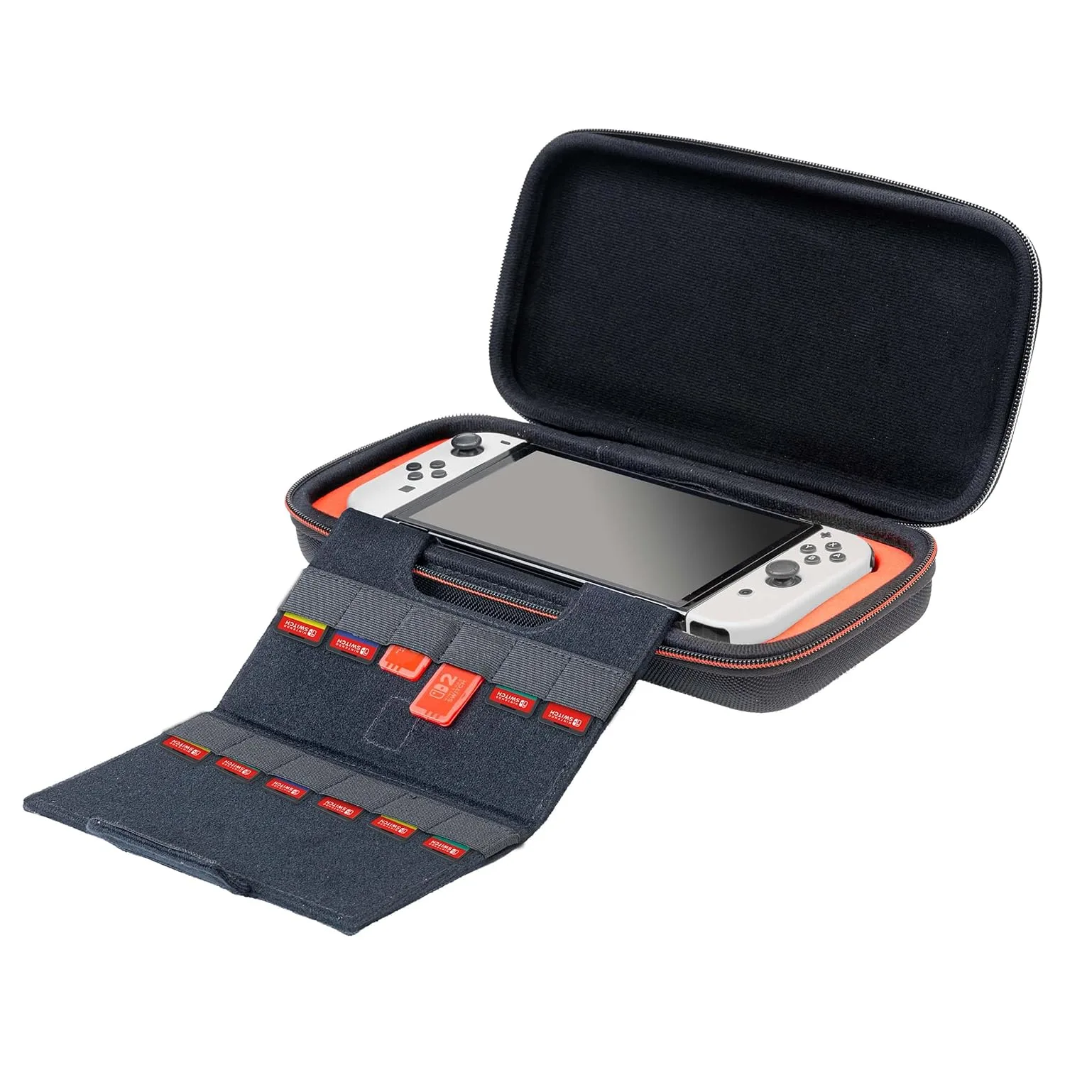 Game Traveler Deluxe Licensed Travel Case Designed for Nintendo Switch, Nintendo Switch 2, OLED, Mario Kart World - R.D.S. INDUSTRIES, INC. (NS212MKW)