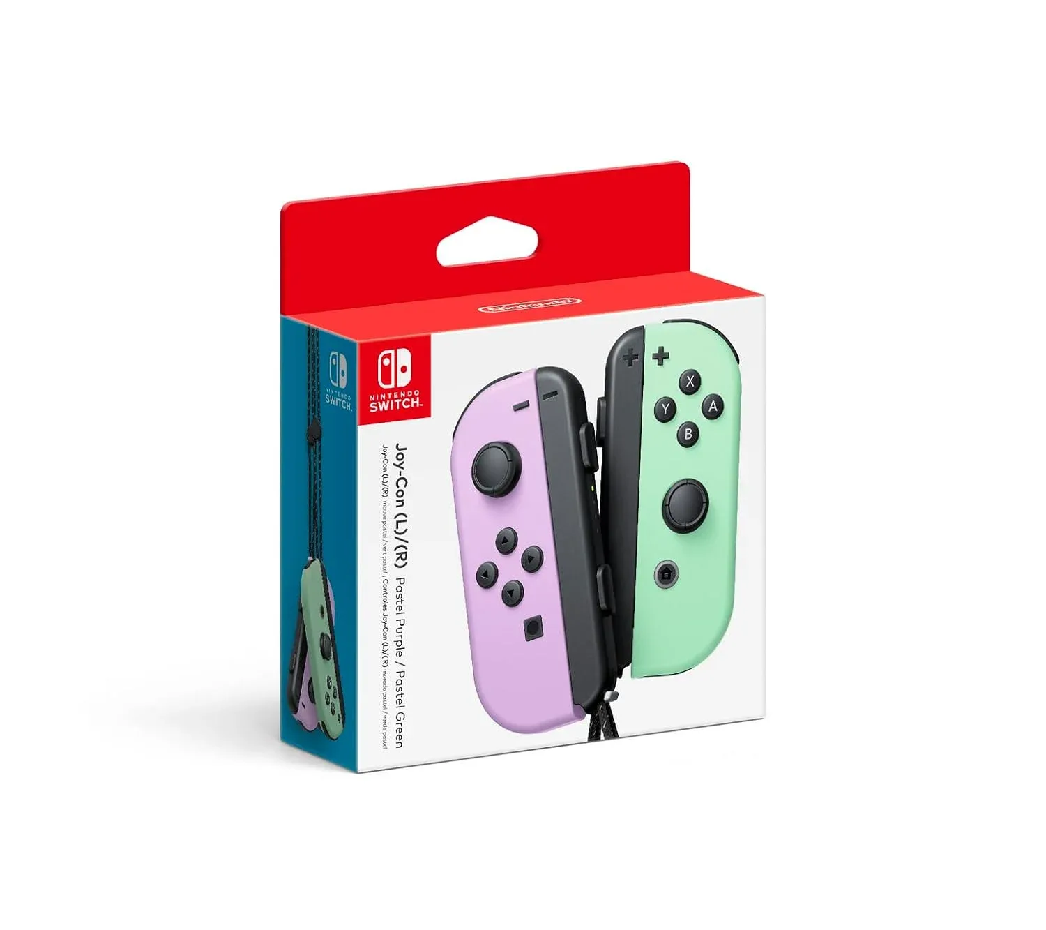 Mando Nintendo Joy-Con (L)/(R) Pastel Purple/Pastel Green