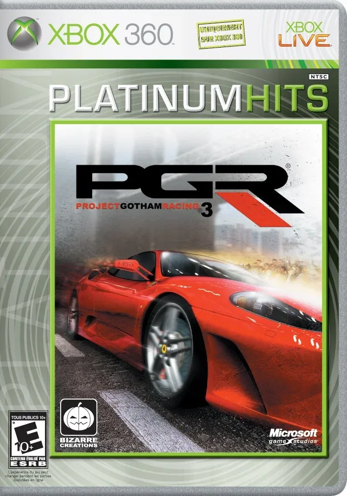 Videojuego Project Gotham Racing 3 para Xbox 360