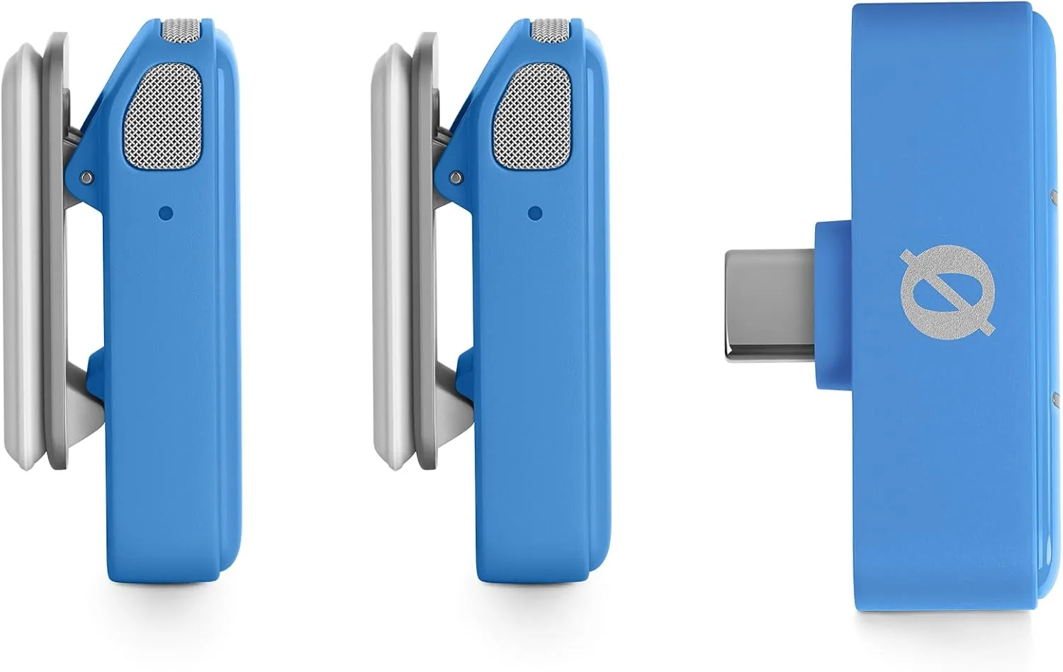 RØDE Wireless Micro (2 Mics + Case), USB-C for Smartphones, Blue