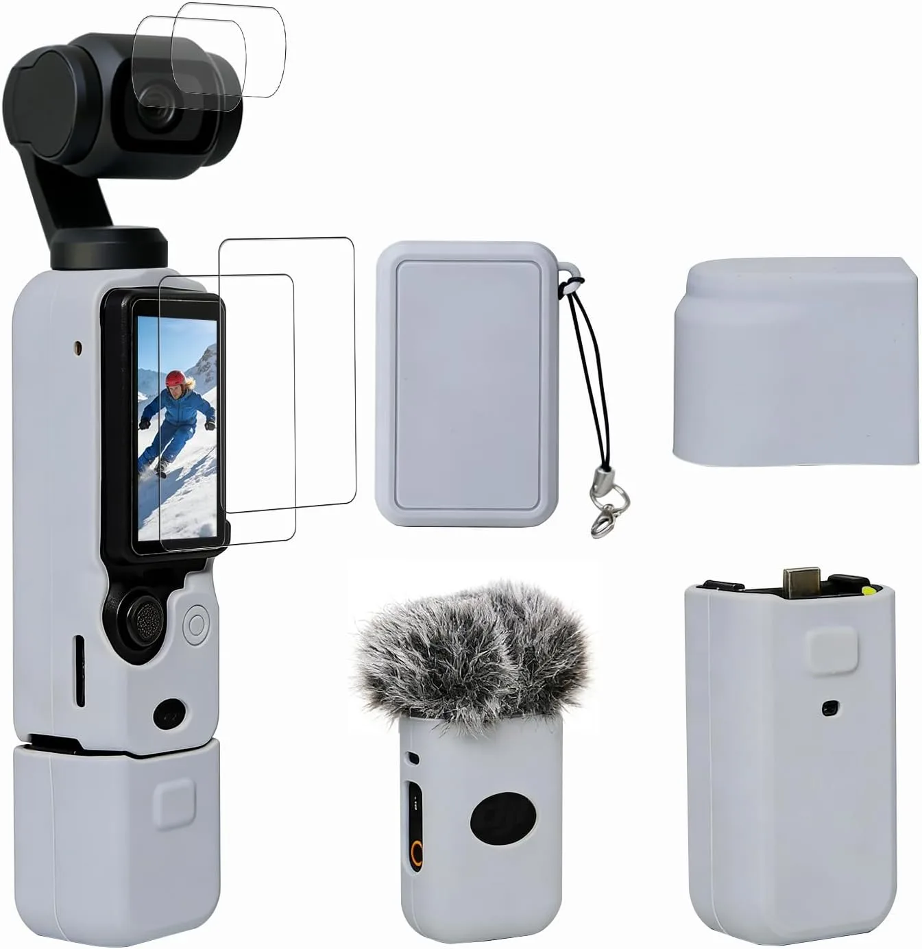 Case for DJI Osmo Pocket 3 / Xtra Muse Camera - Grey