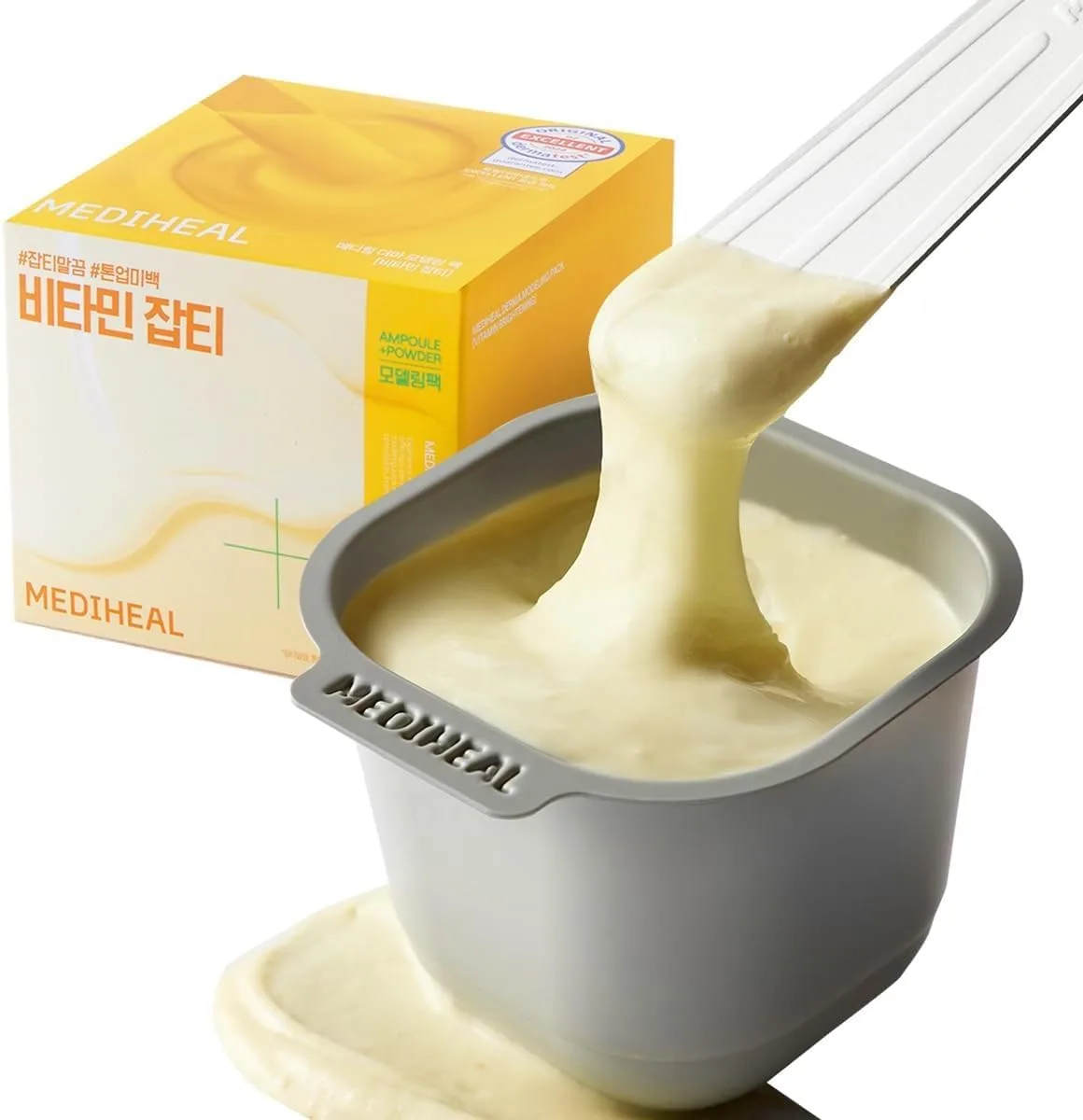 MEDIHEAL Vitamin Derma Modeling Pack (Pack of 1) - for Skin Radiance