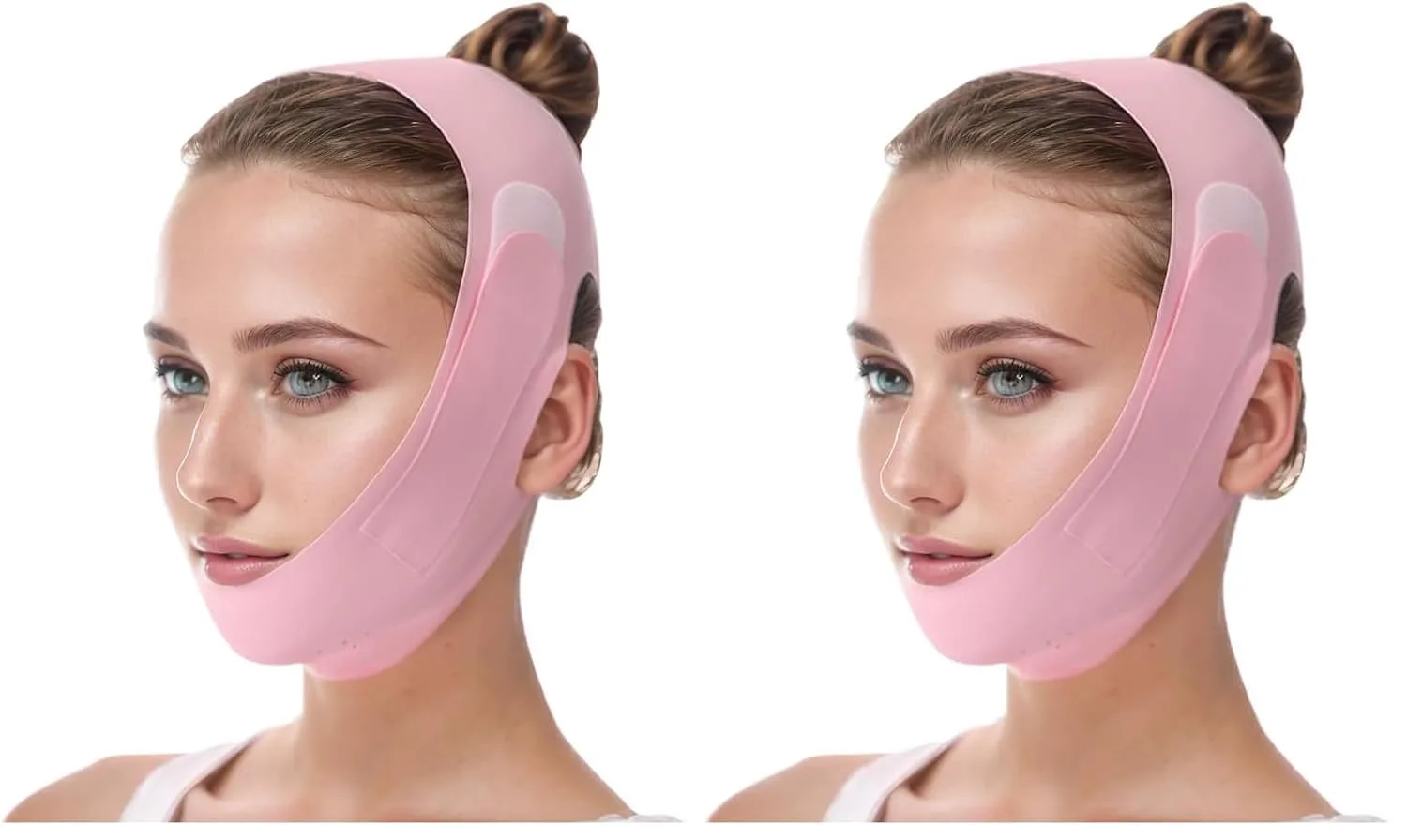 V Line Lifting Mask, Anti Aging Facial Mask for Firming and Contouring V Shape Lift Enhance Skin Elasticity Reduce Fine Lines Revitalize Skin for All Skin Types