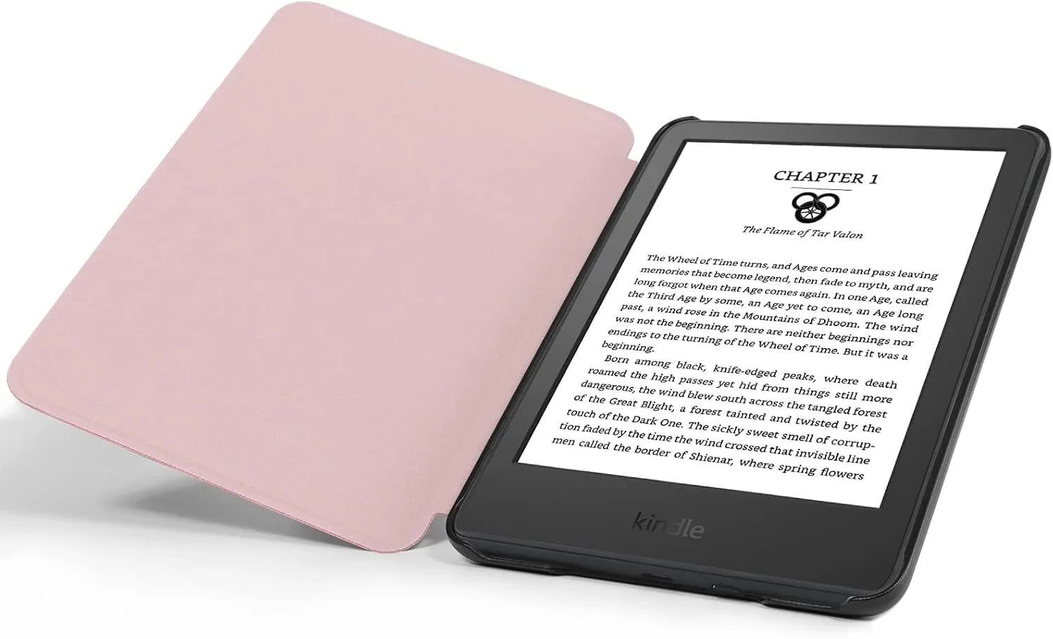 CoBak Case for All New 6 Inch E-Reader 2024 and 2022 (11 Generation) - PU Leather Smart Cover, Auto Sleep and Wake,Rosegold