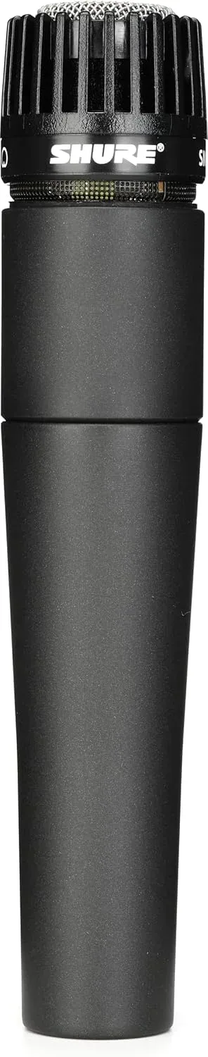 Set de micrófonos Shure SM57 y SM58 dinámicos cardioides para instrumentos y voz