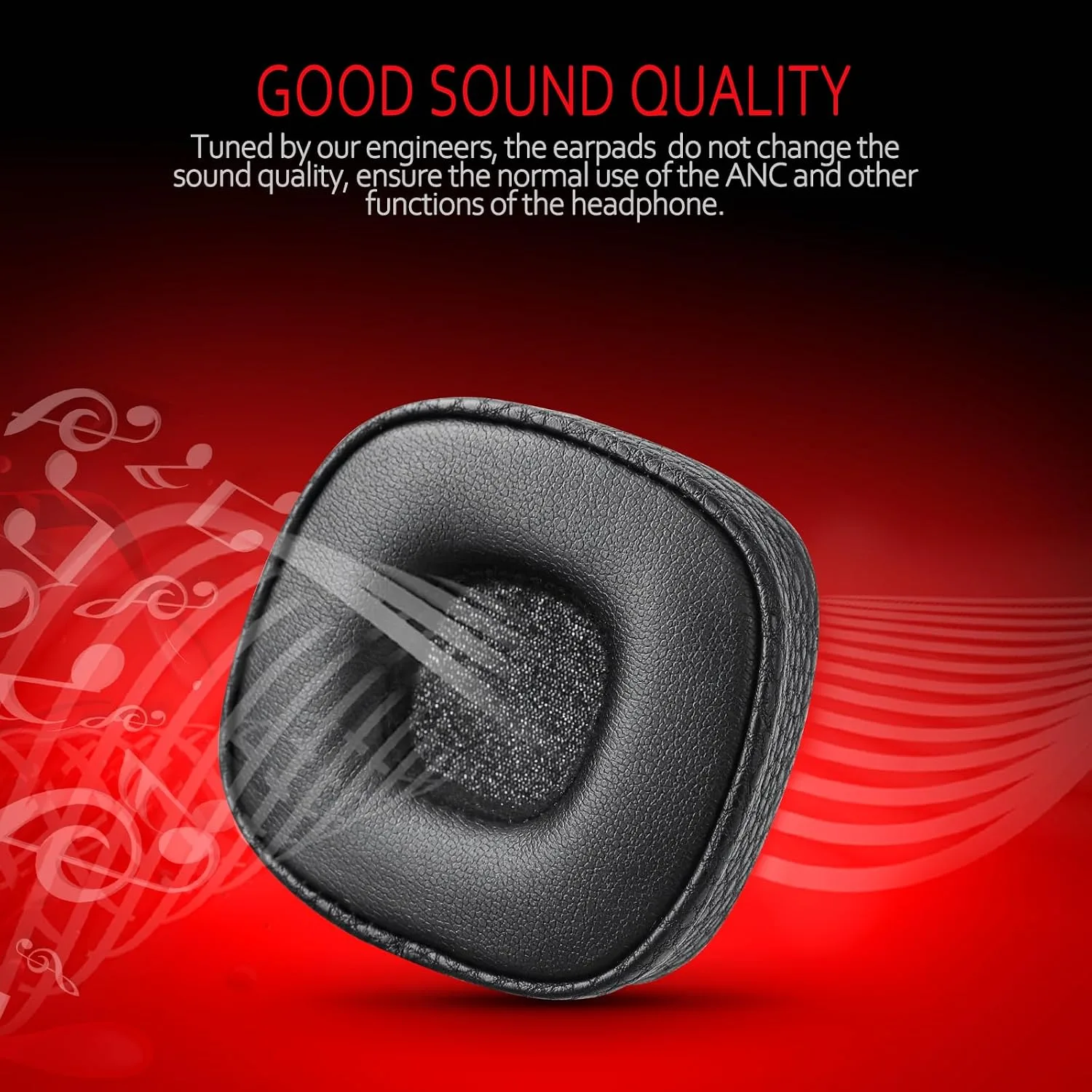 Krone Kalpasmos Marshall Major III/IV Replacement Ear Pads, Leather, Black