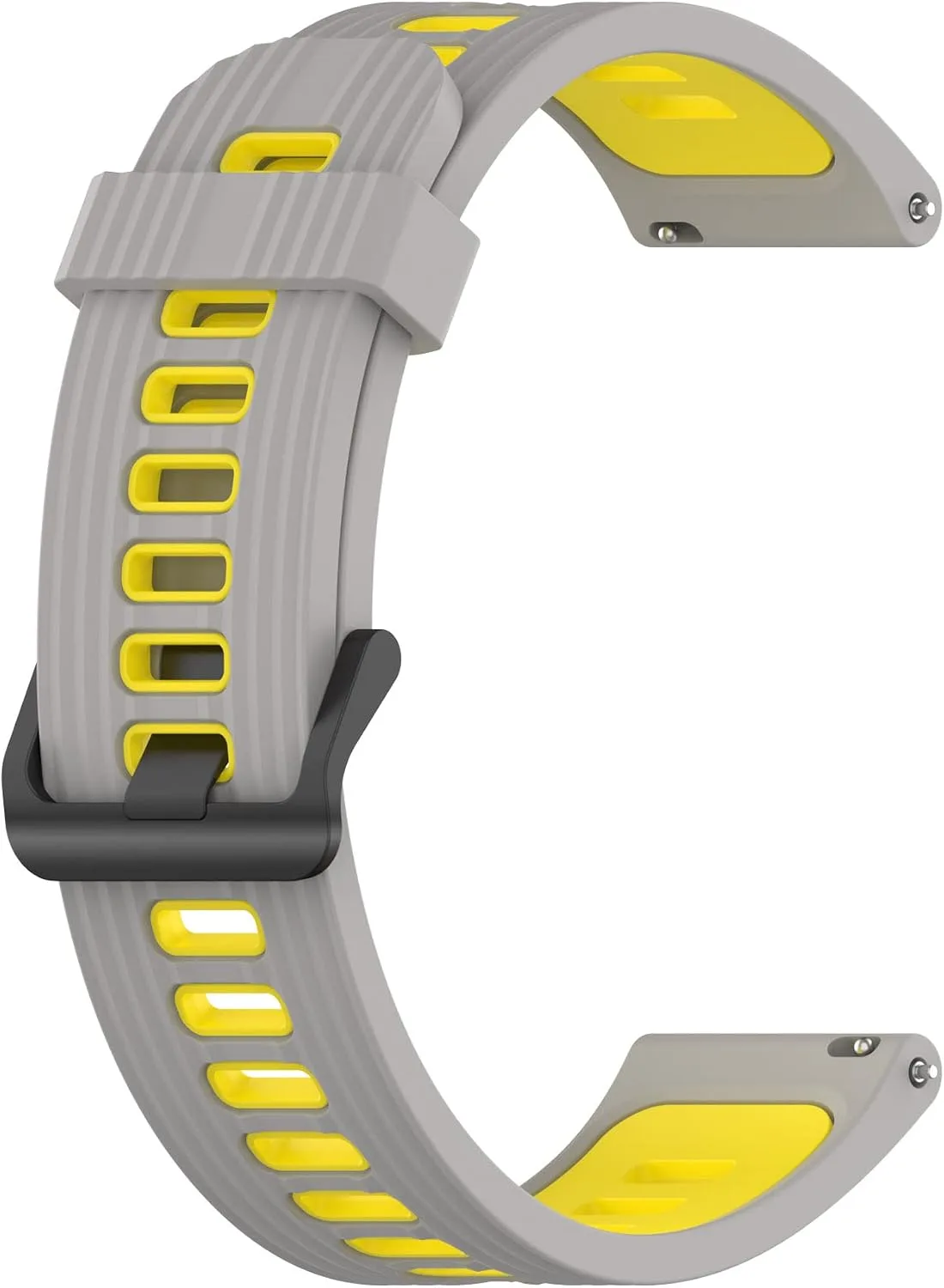 FitTurn 22mm Soft Silicone Strap for Coros Pace 3/Apex 2 Pro/Apex Pro/Apex 46mm Smart Watch Bands Replacement Wristband