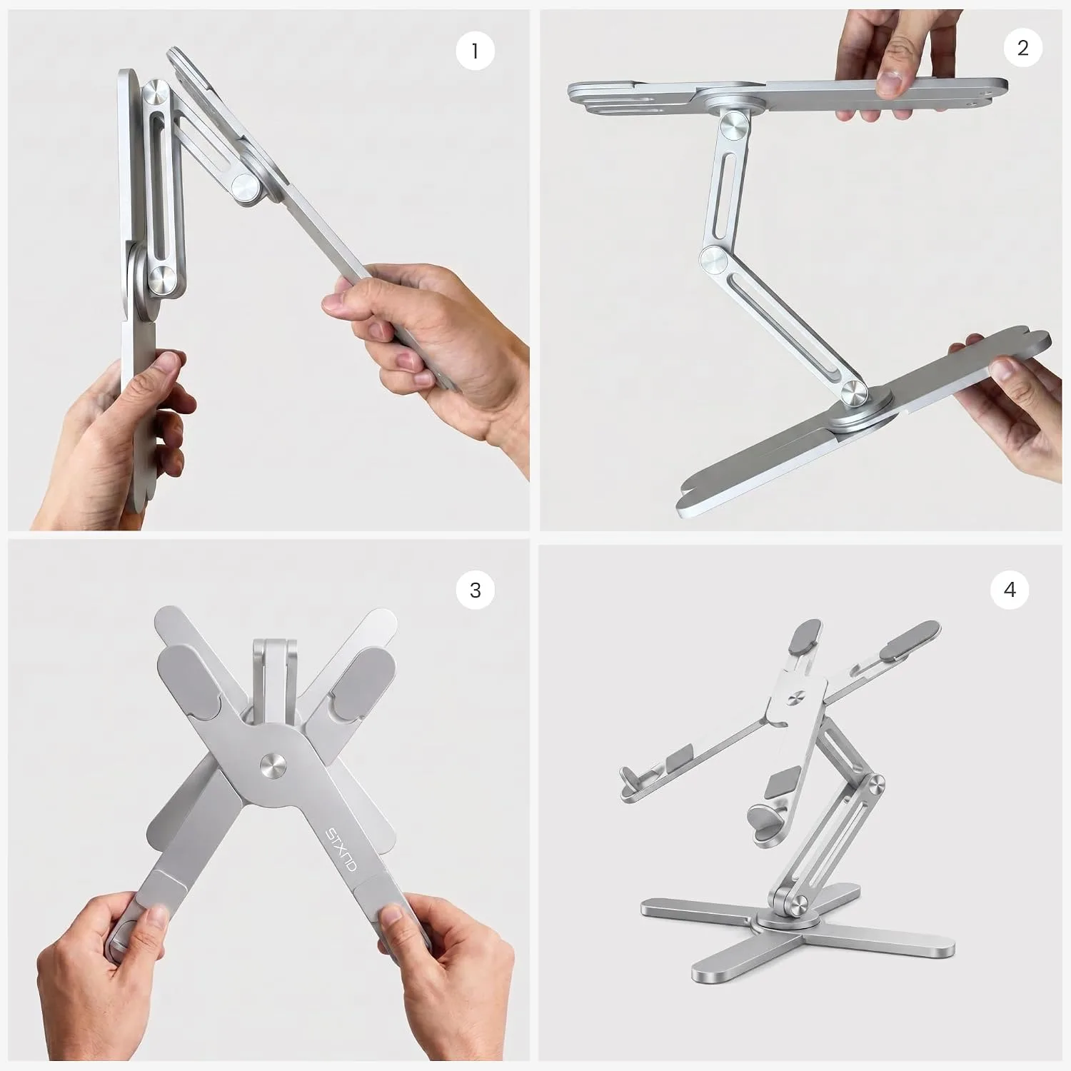 Model-X 2.0 Laptop Stand, Laptop Stand for Desk Adjustable Height