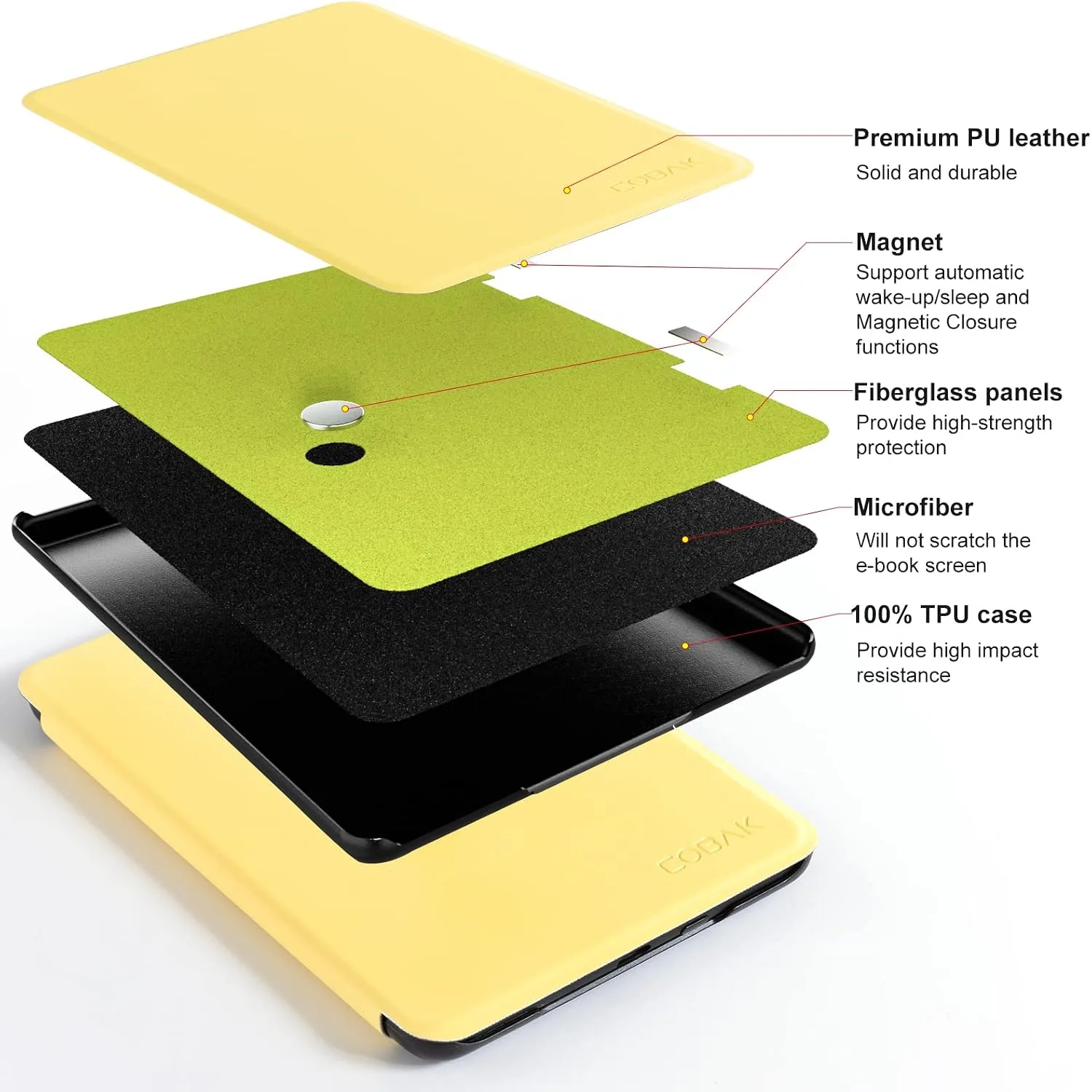CoBak 6" Case, not for iPad (A072305)