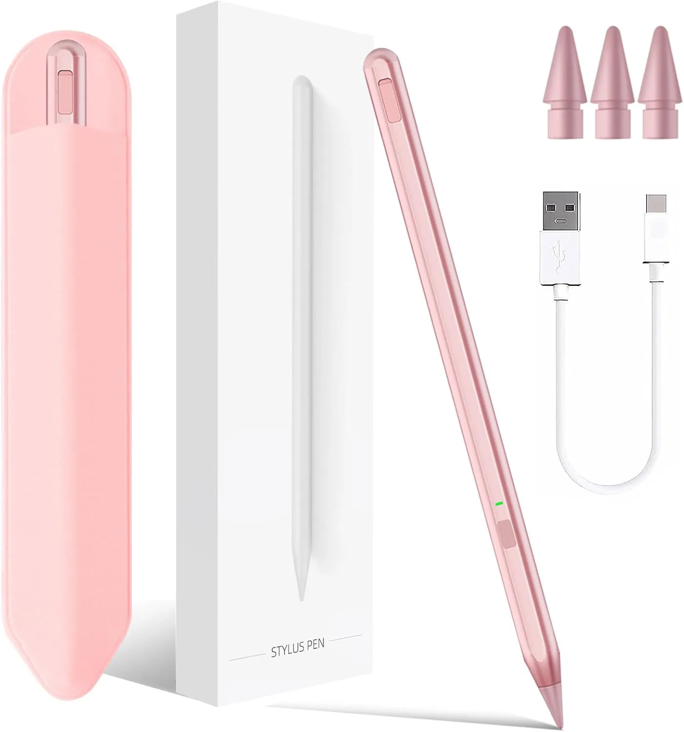 Lápiz Stylus Milikilo para iPad 11ª y 10ª generación con soporte para lápiz y rechazo de palma