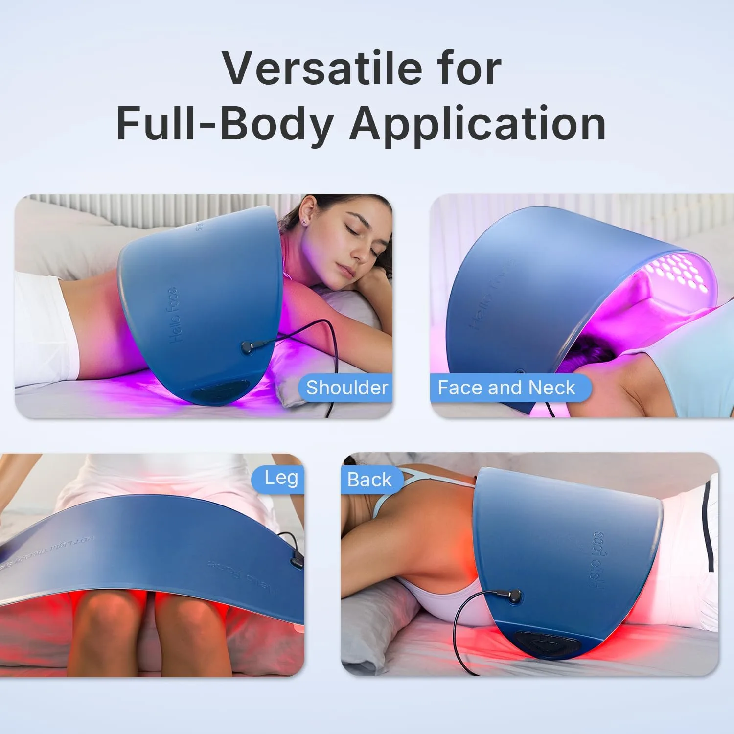 FDA Cleared Red Light Therapy for Face and Neck, 4 Modes LED Mask Light Therapy, Blue Infrared Red Light Therapy Mask for Wrinkles and Acne, PDT Photons Facial Skin Care Device
