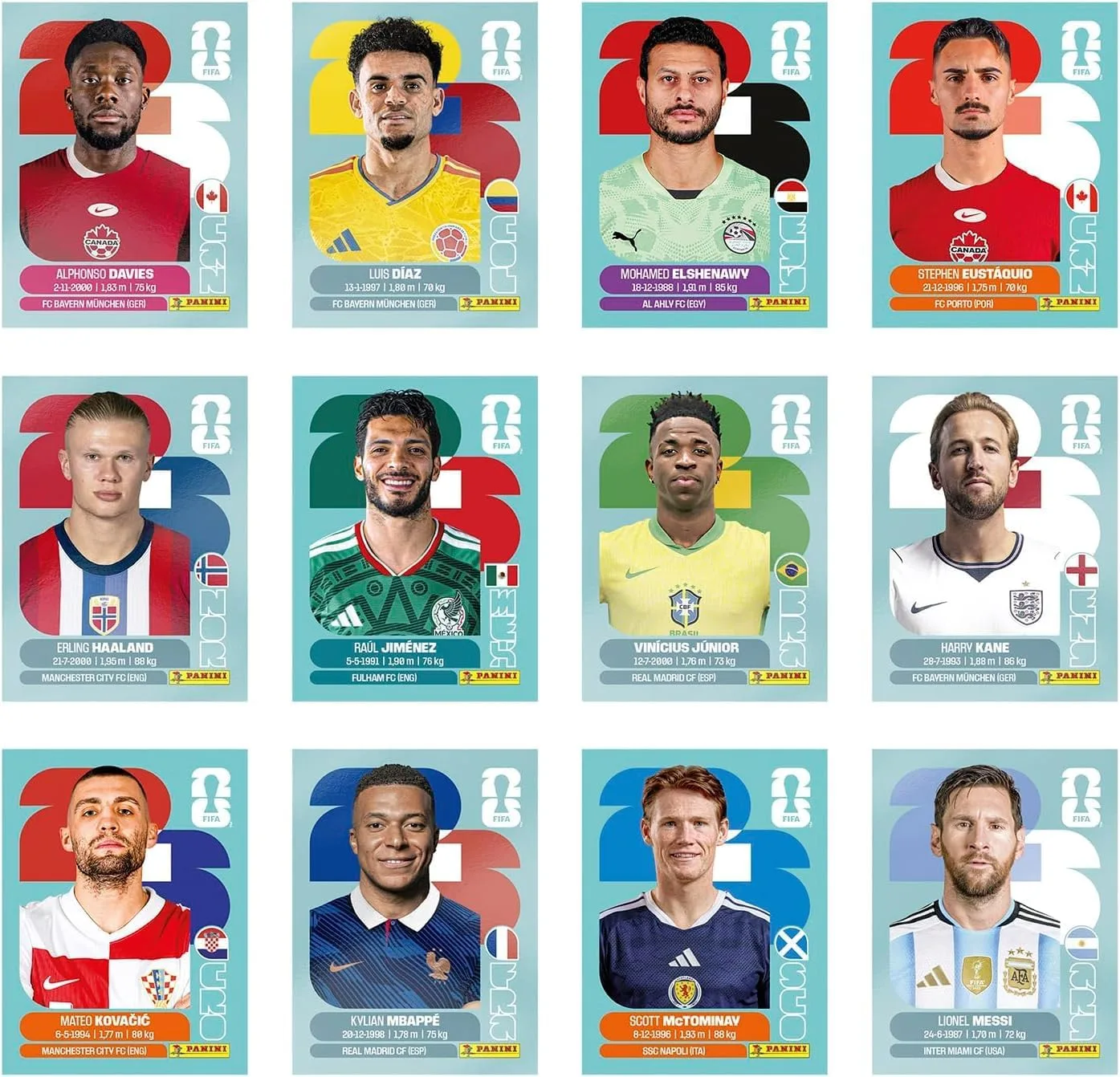 Panini FIFA World Cup 2026 Sticker - Box of 100 Bags