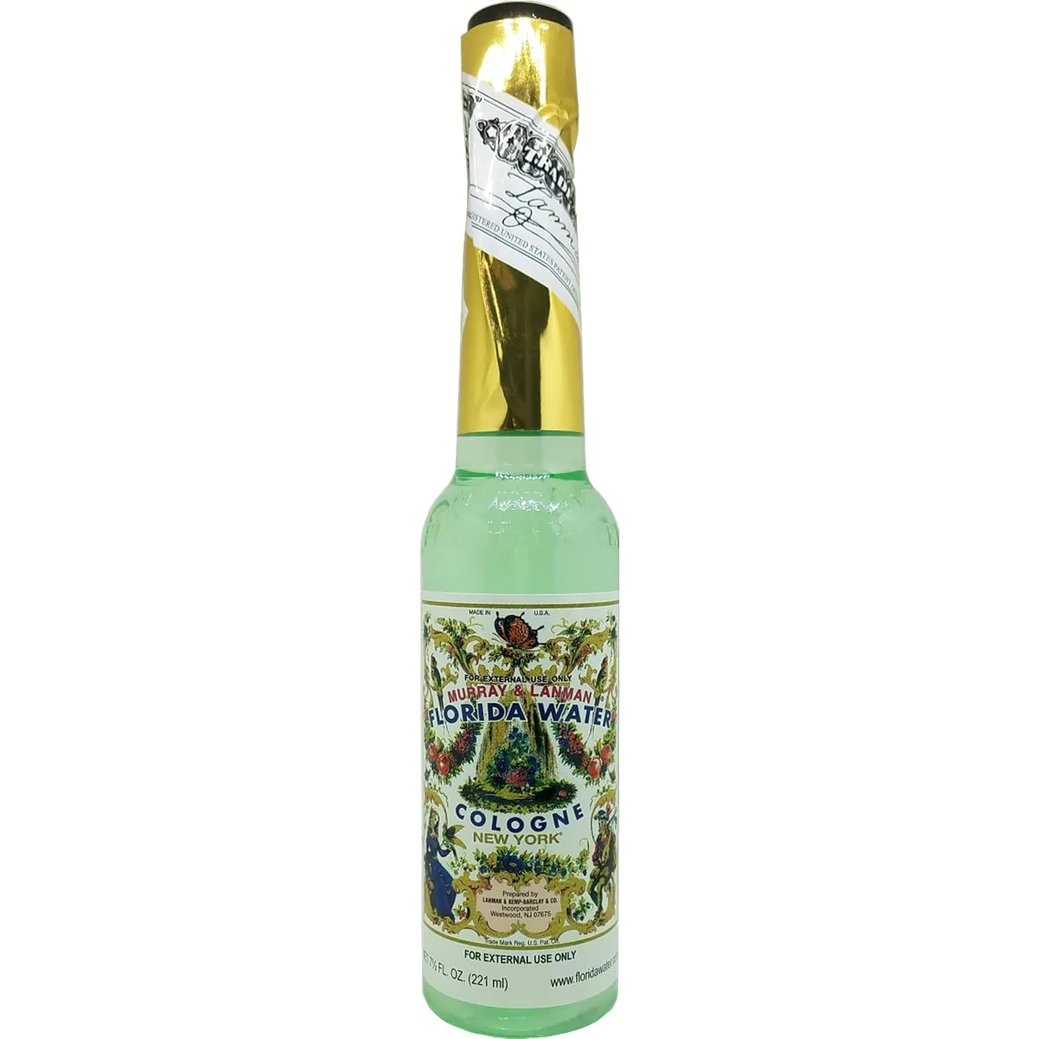 Lanman & Kemp Authentic Real Florida Water Cologne Florida Water Cologne 7.5 Oz - Six (6) Plastic Bottles
