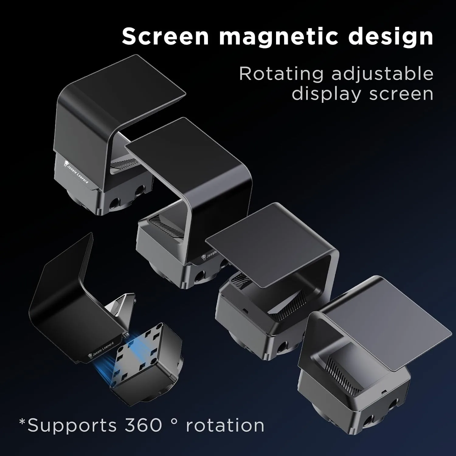 Chill Arc 360mm AIO CPU Cooler, 6.67" 2K AMOLED Screen-BK
