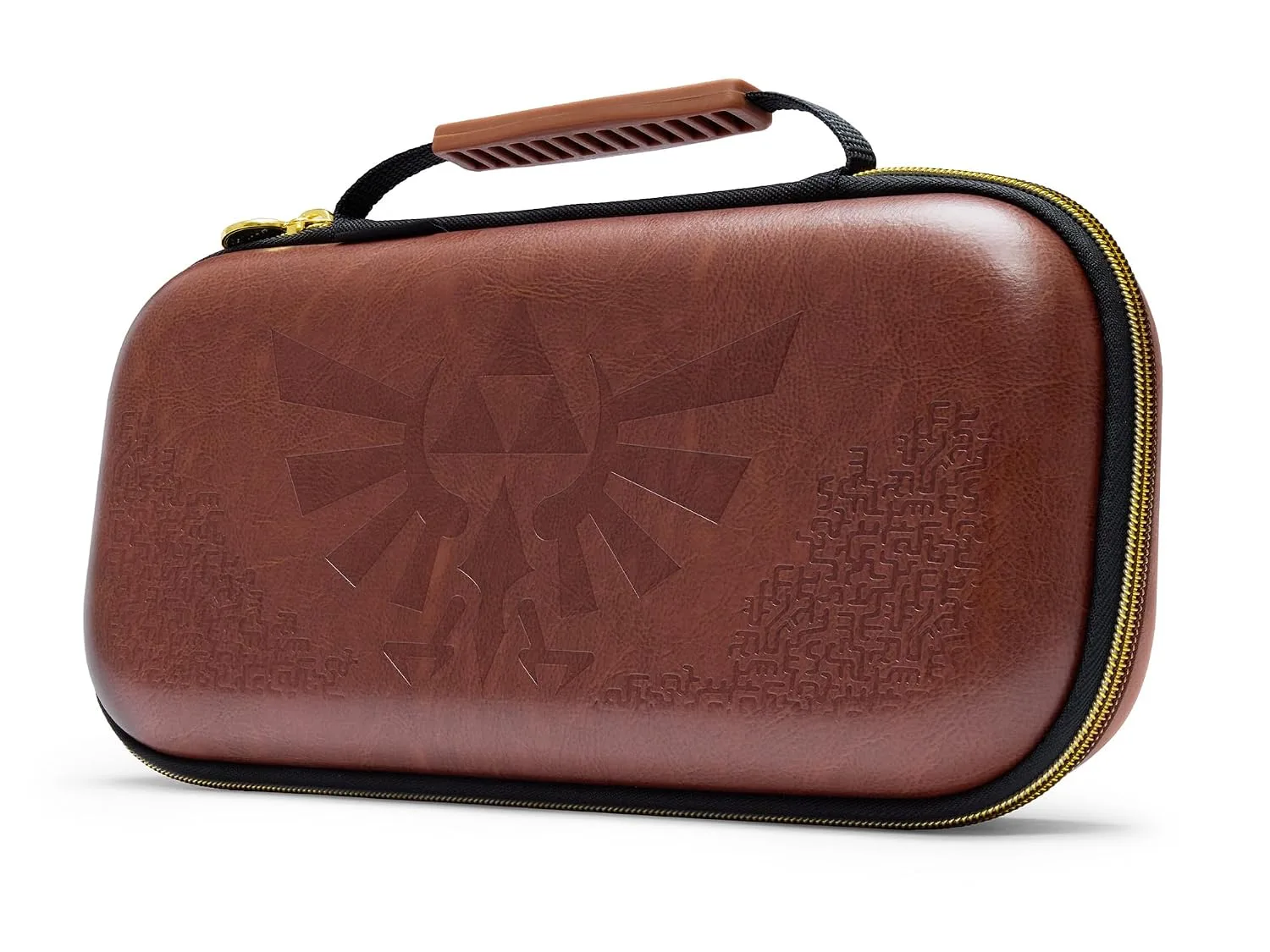 PowerA Protection Case for Nintendo Switch 2 - Zelda Hyrule Crest, Officially Licensed, Protective Storage, Holds up to 9 Game Cards and 2 microSD Express Cards, Integrated Play Stand