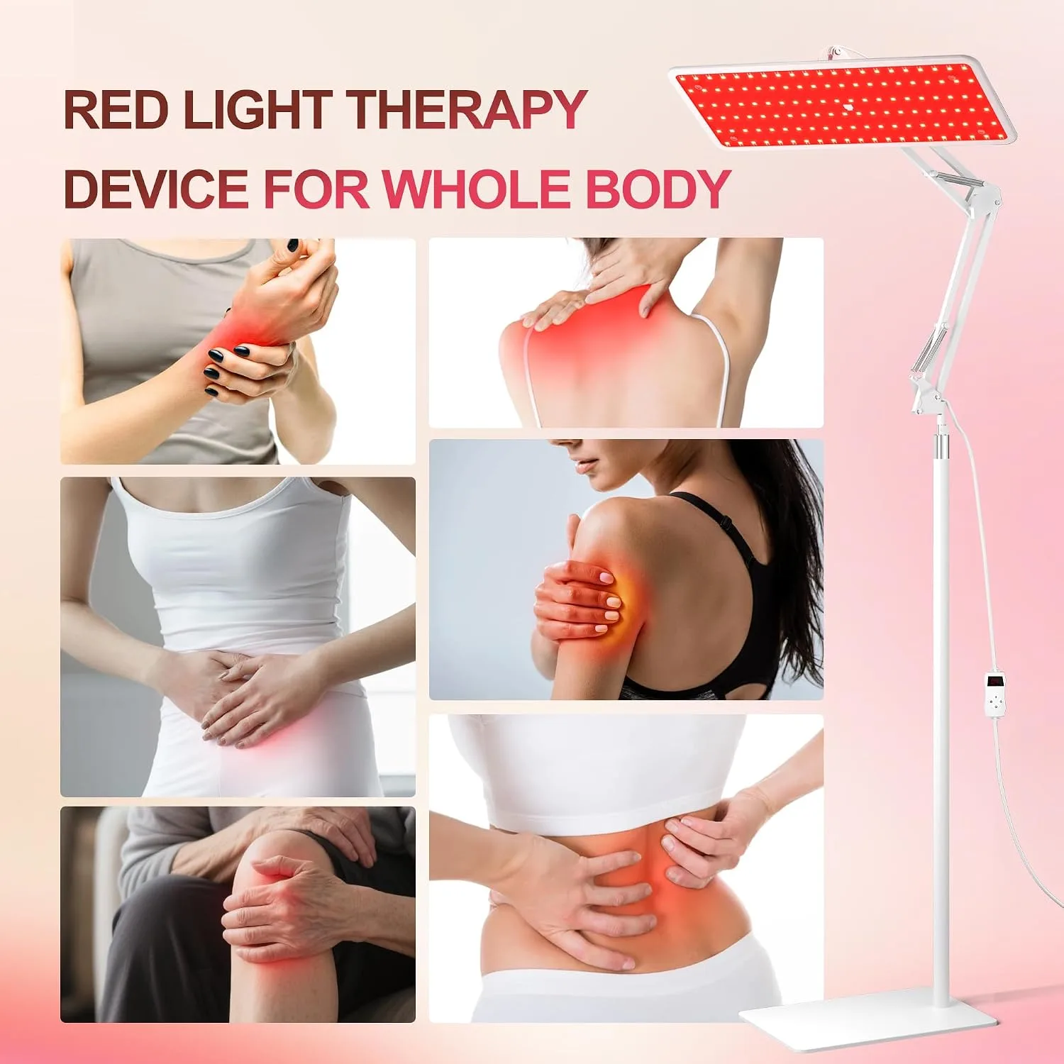 Morfone Red Light Therapy for Body Face Tri-Wavelength 660nm, 850nm, 940nm