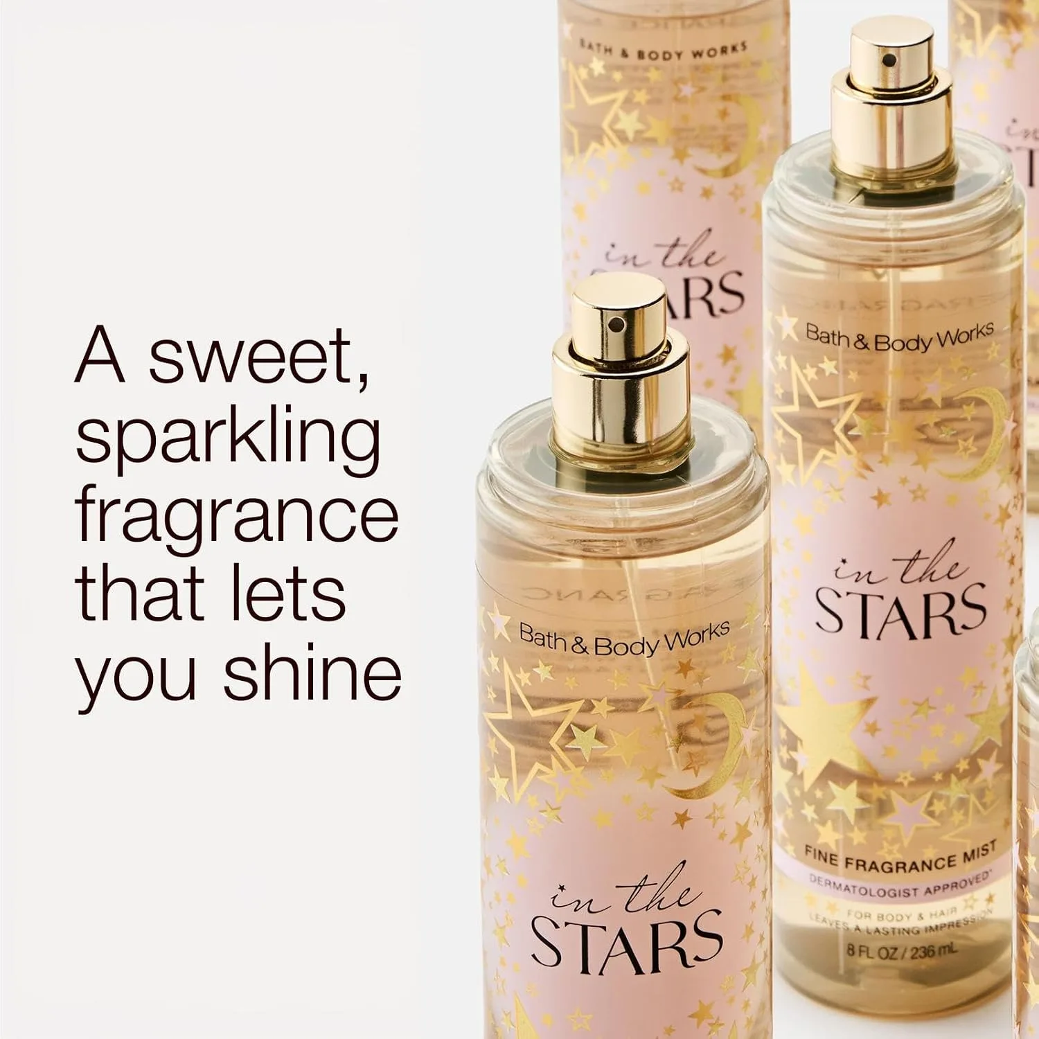 Bath & Body Works Works in The Stars Fine Fragrance Mist, 8 Ounce(Limited Edition)
