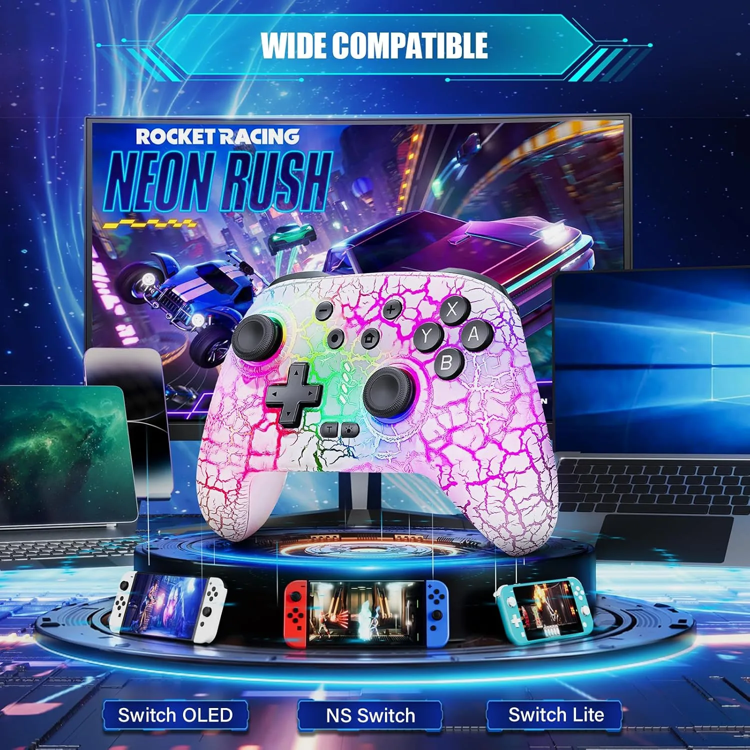 Switch Controller for Nitendo Switch/Switch 2/Switch Lite/Switch OLED