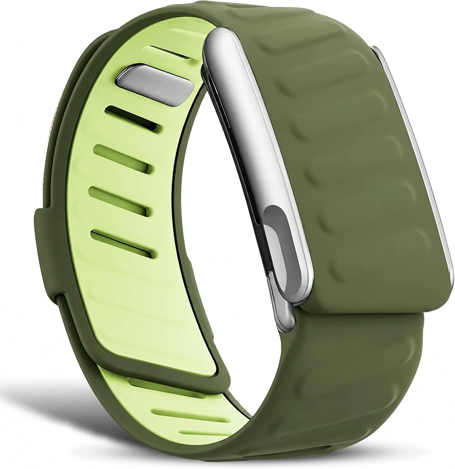 DADO Silicone Sport Replacement Band Compatible with WHOOP 5.0, One, Peak, and Life Fitness Tracker – Breathable, Durable & Comfortable | Not for Whoop Gen 4