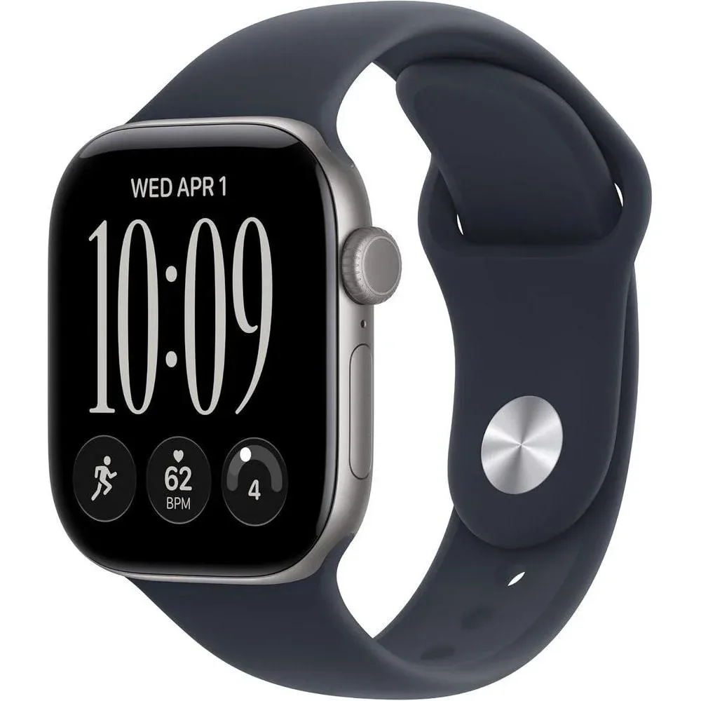 Apple Watch Series 12 42mm GPS + Celular - Space Gray Aluminum Case with Navy Blue Sport Band