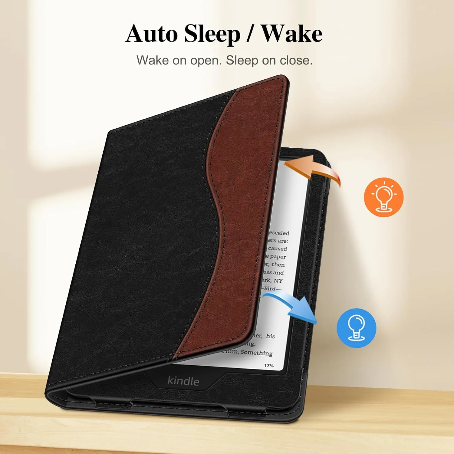 Fintie Folio Case for Kindle Paperwhite 12th/11th Gen & Kindle Colorsoft