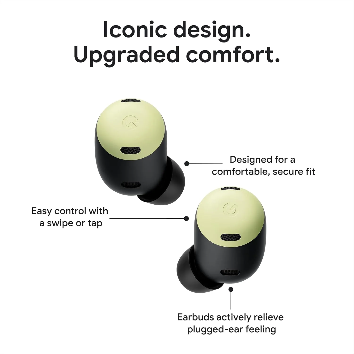 Google Pixel Buds Pro - Noise Canceling Earbuds - Up to 31 Hour Battery Life with Charging Case[2] - Bluetooth Headphones - Compatible with Android - Bay (Renewed)