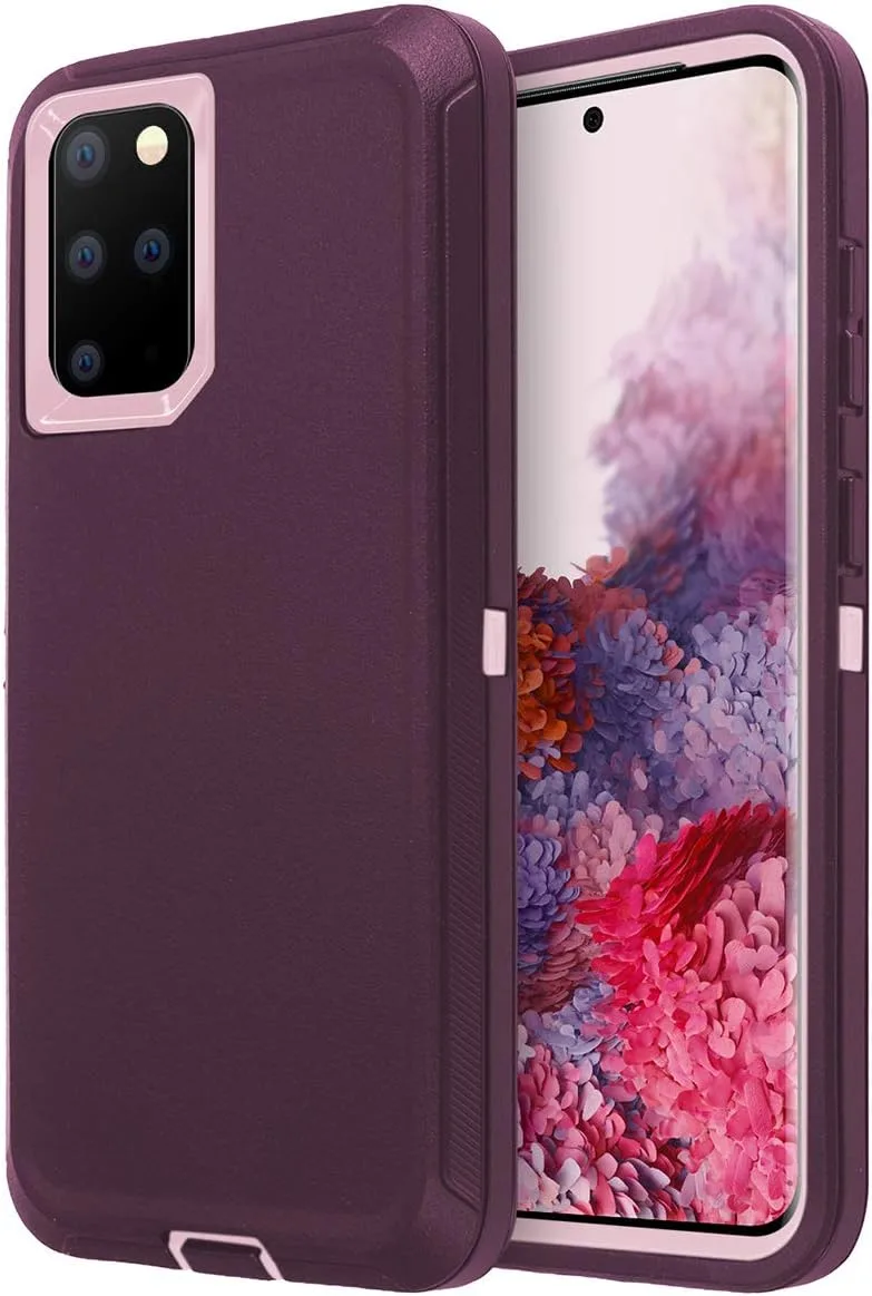 AICase for Galaxy S20 Plus Case, Drop Protection Full Body Rugged Heavy Duty Case, Shockproof/Drop/Dust Proof 3-Layer Protective Durable Cover for Samsung Galaxy S20 Plus 5G
