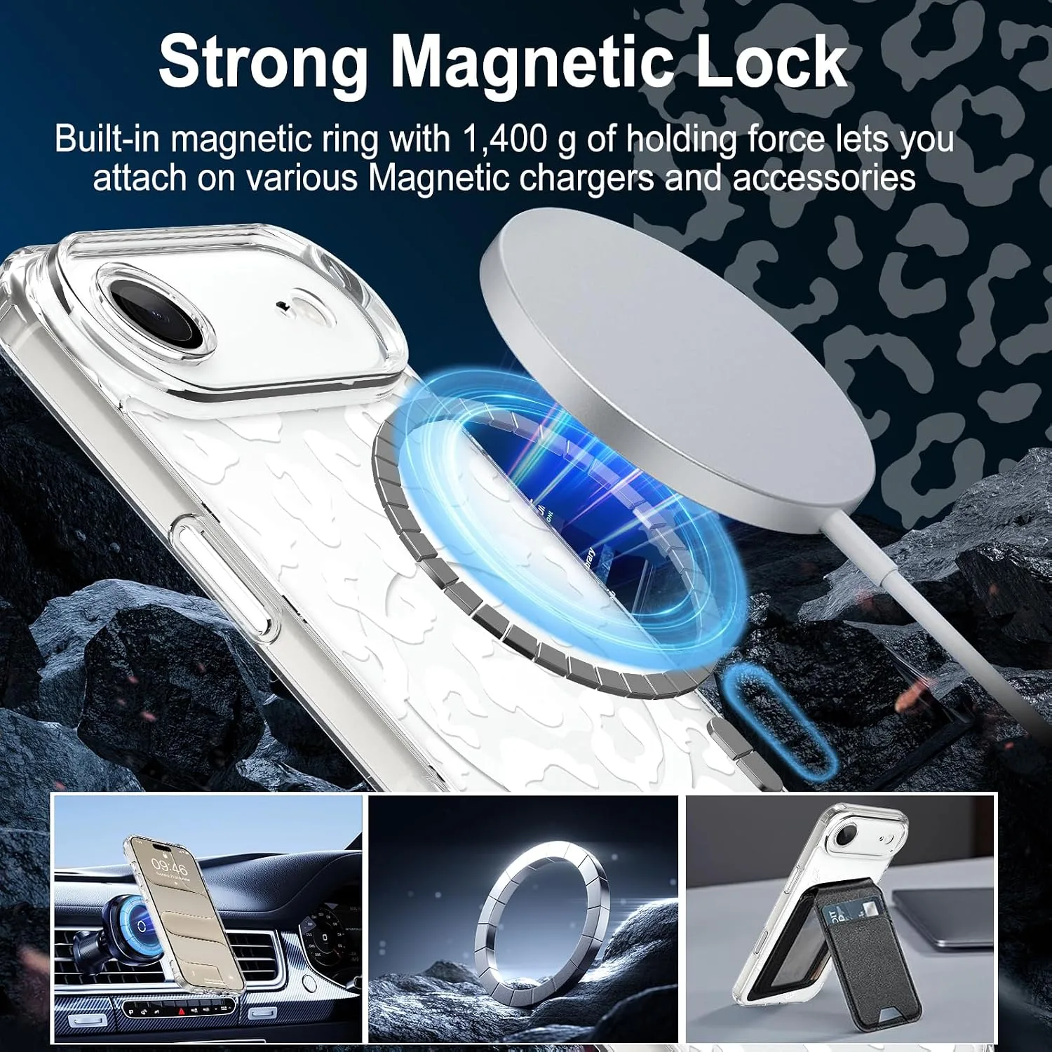 tharlet Magnetic for iPhone Air Case, Compatible with MagSafe