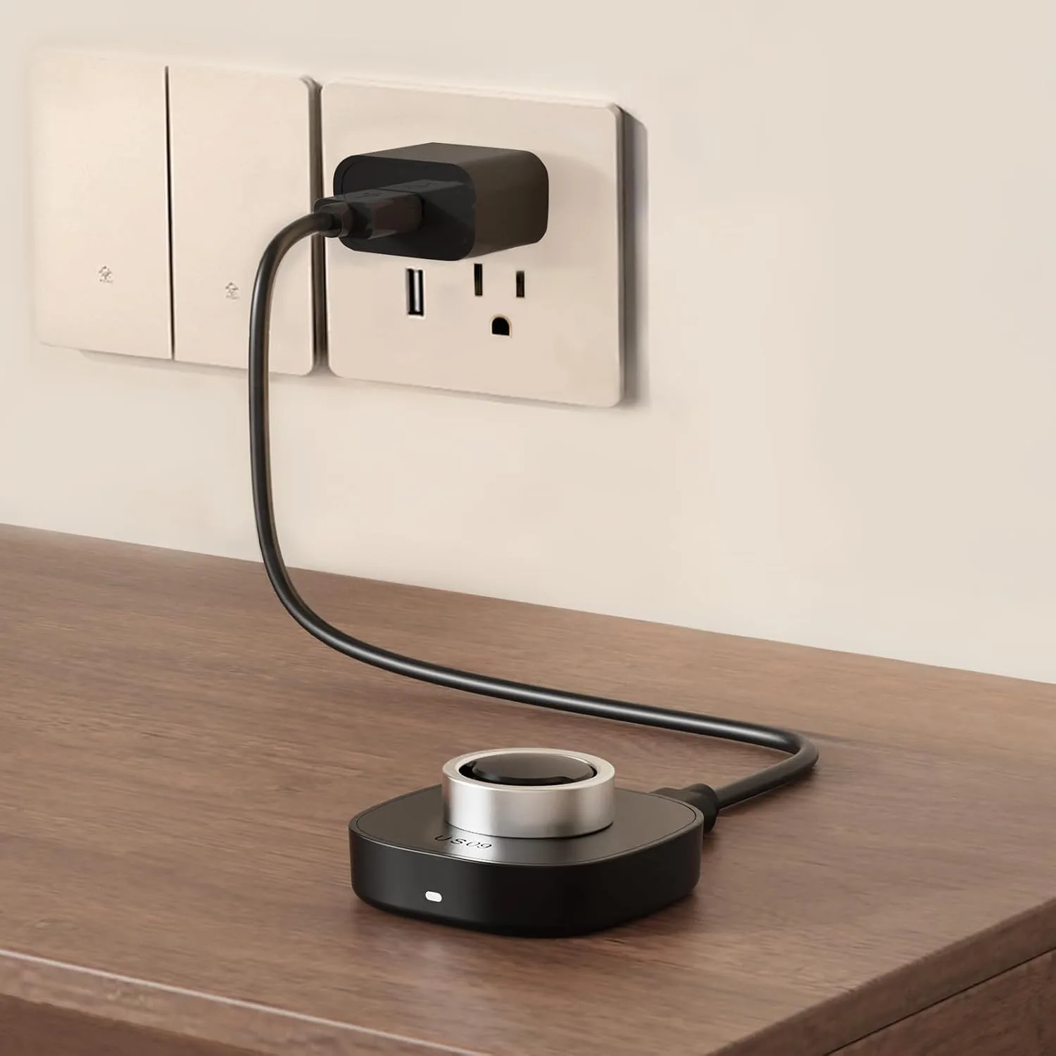 Charger Compatible with Ou-ra Ring Gen3 Size 8 - Fast Charging Dock for Gen 3 Horizon & Heritage Smart Ring, Replacement Charging Base with USB-C Cable, Portable Travel Charger