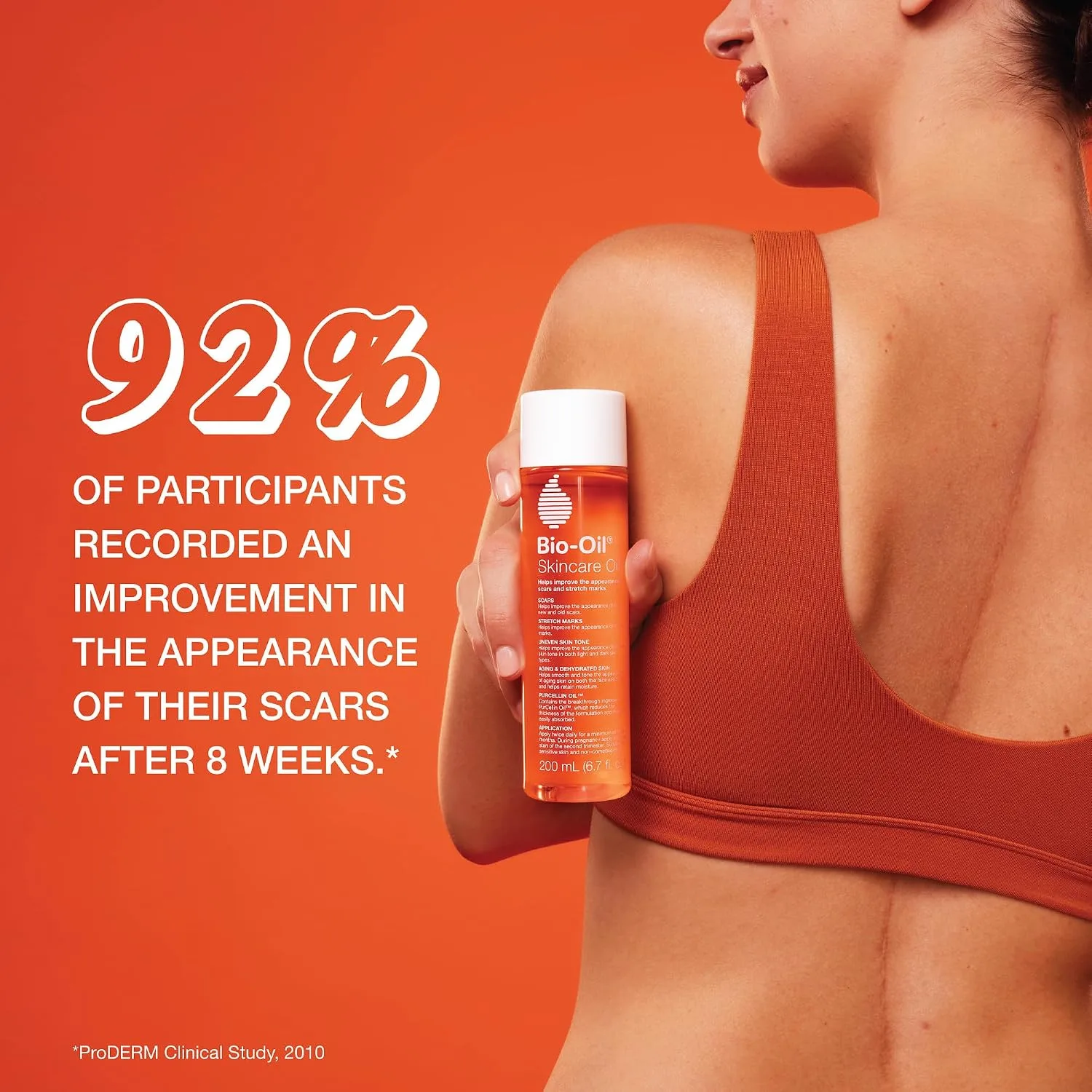 Bio-Oil Skincare Body Oil Serum, Scars & Stretch Marks, 6.7 fl oz