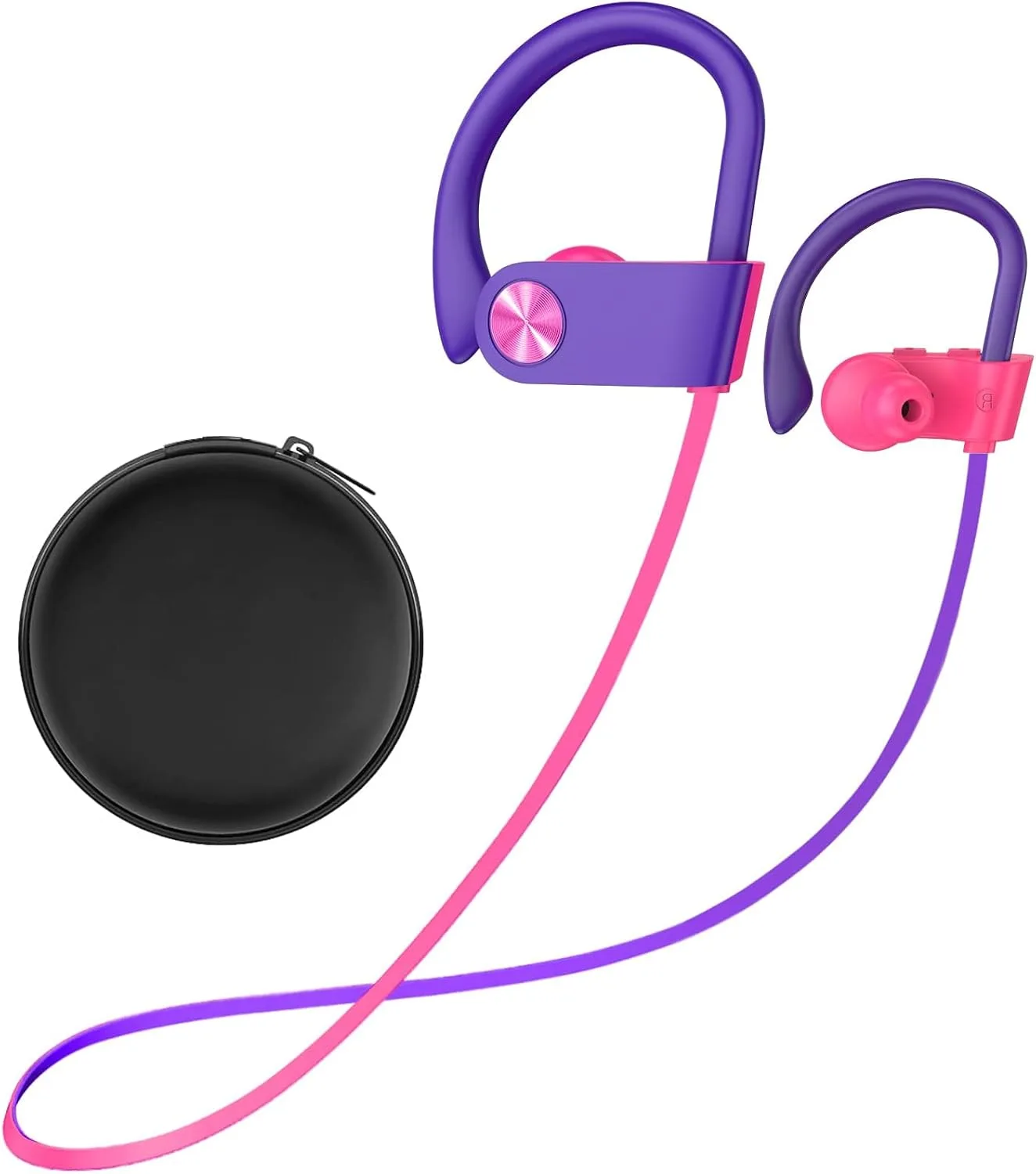 Bluetooth 5.3 Headphones, Wireless Sports In-Ear Earbuds IPX7 Waterproof