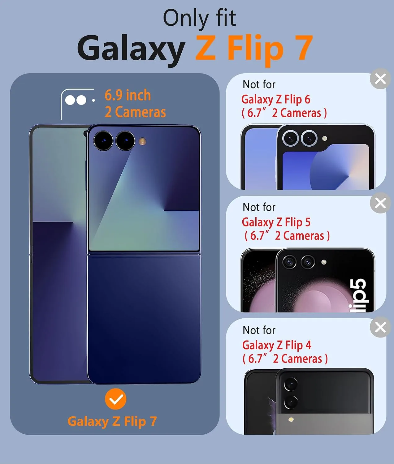 FNTCASE for Samsung Galaxy Z-Flip-7 Case Matte Compatible with Magsafe