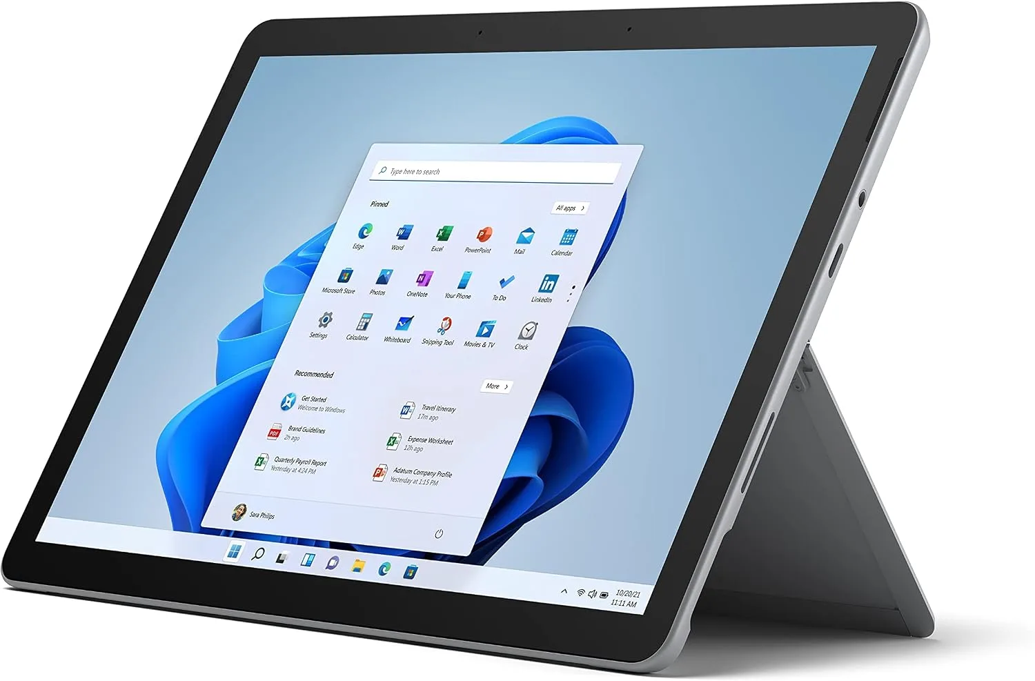 Microsoft Surface Go 3-10.5" Touchscreen - Intel Core i3-8GB Memory - 128GB SSD - Device Only - Platinum (Latest Model) (Renewed)