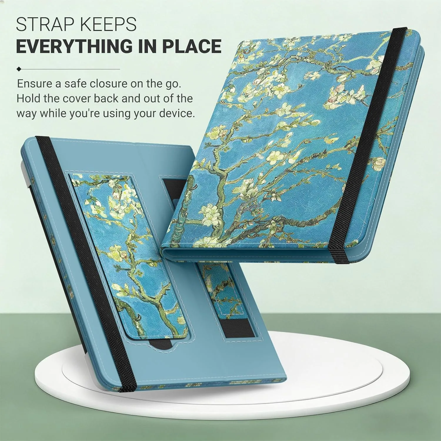 Moko Universal Case for 6 inch eReaders&Tablets, Apricot Blossom