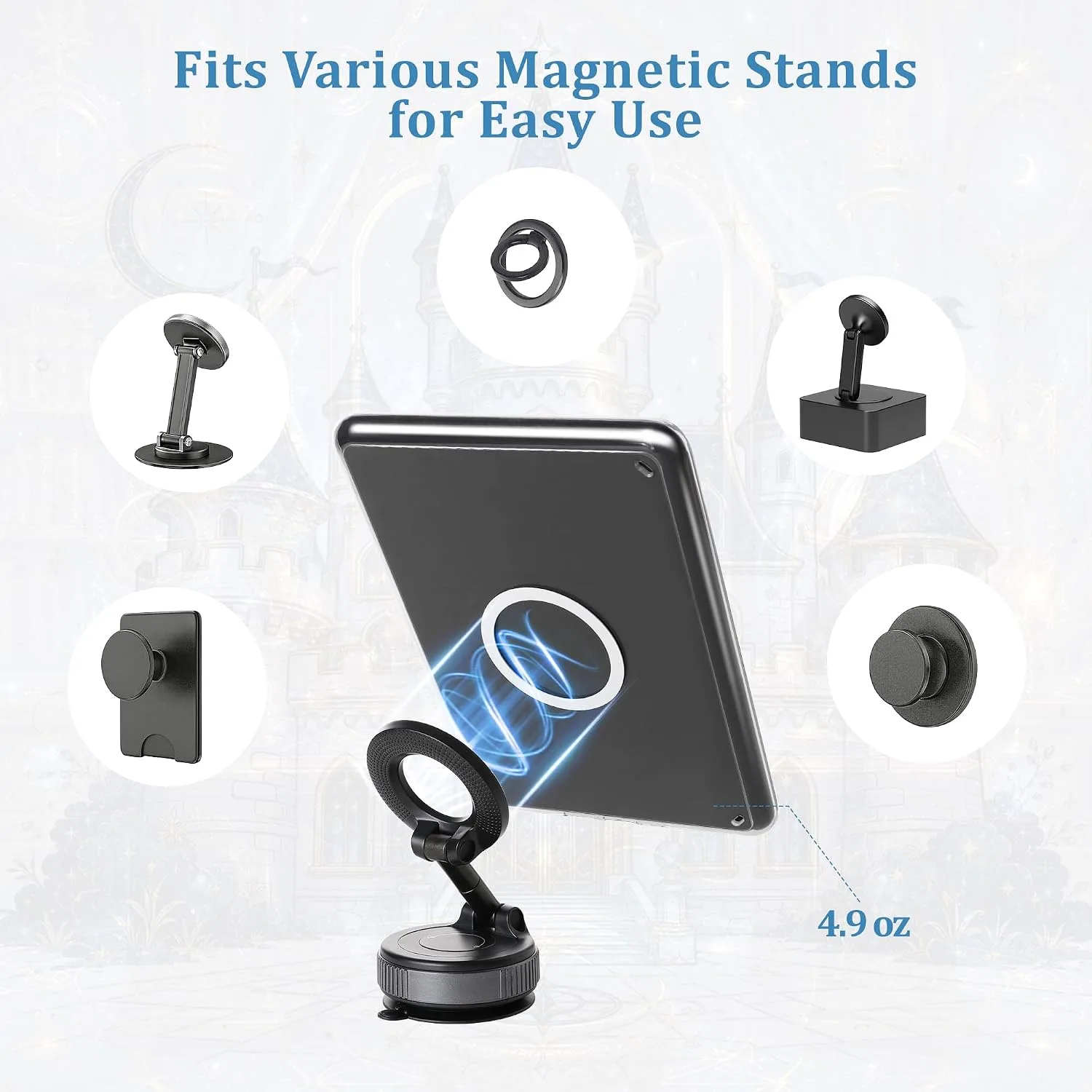 Magnetic Book Cover Case for 7'' Kindle Paperwhite & Colorsoft