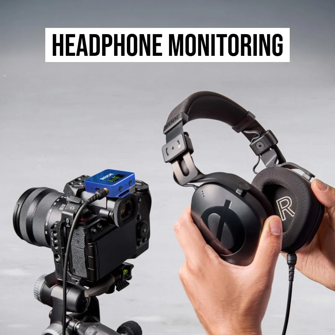 RØDE Wireless GO (Gen 3) Compact Wireless Microphone, 32-Bit Float, Cobalt