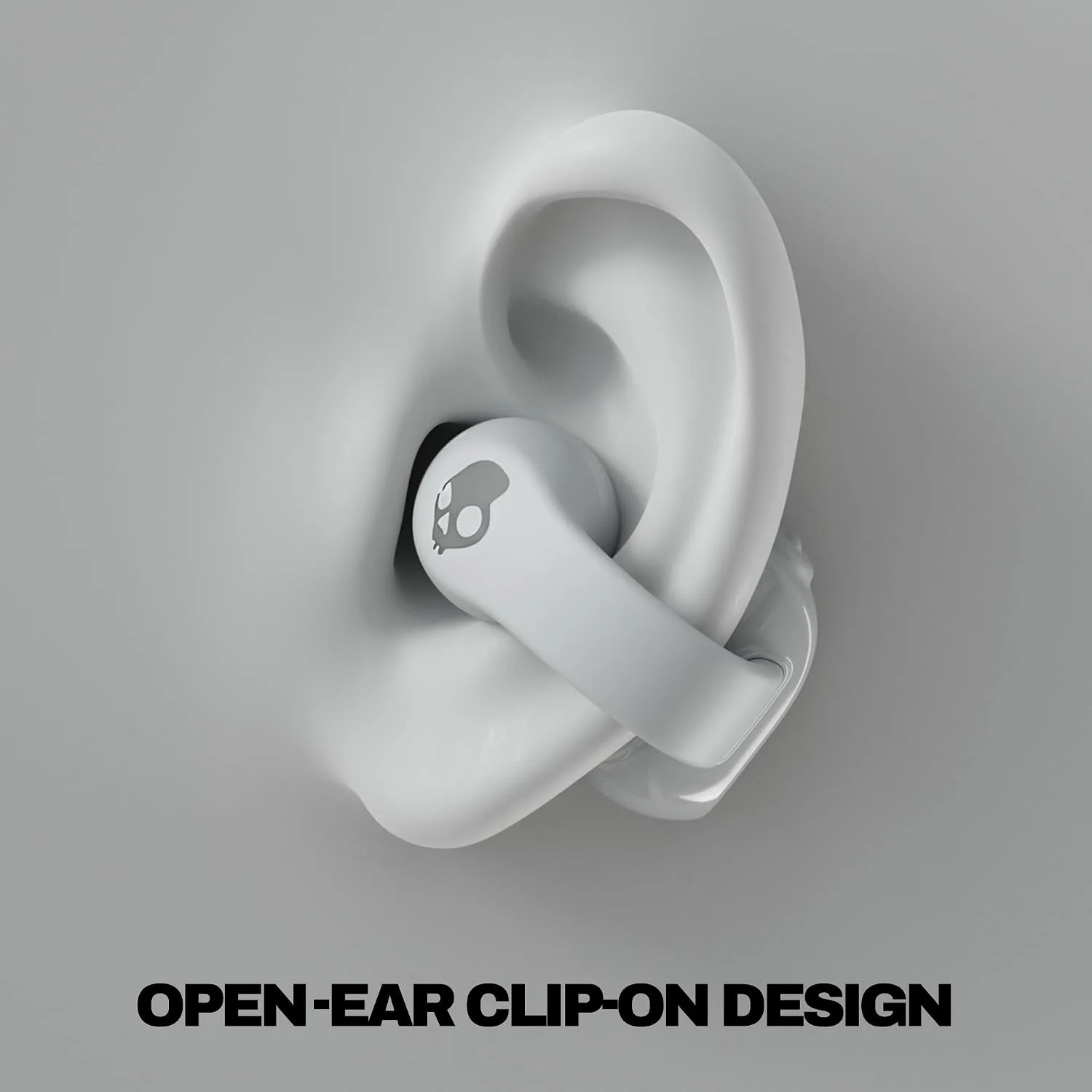 Skullcandy Push 720 Open Wireless Open-Ear Bluetooth Earbuds - Cement