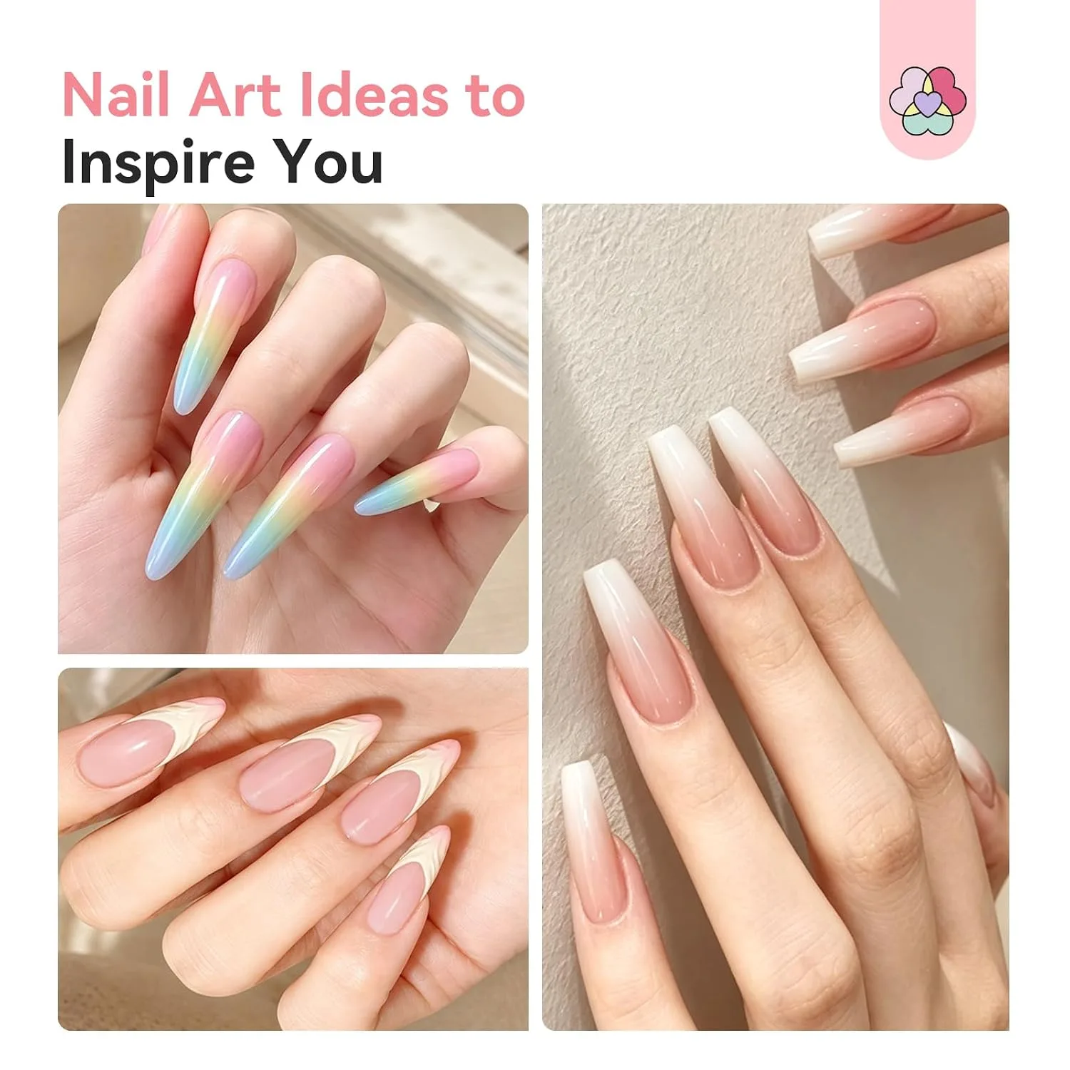 SAVILAND Builder Nail Gel Light Pink 3.5 oz Nail Extensions & Manicure Art
