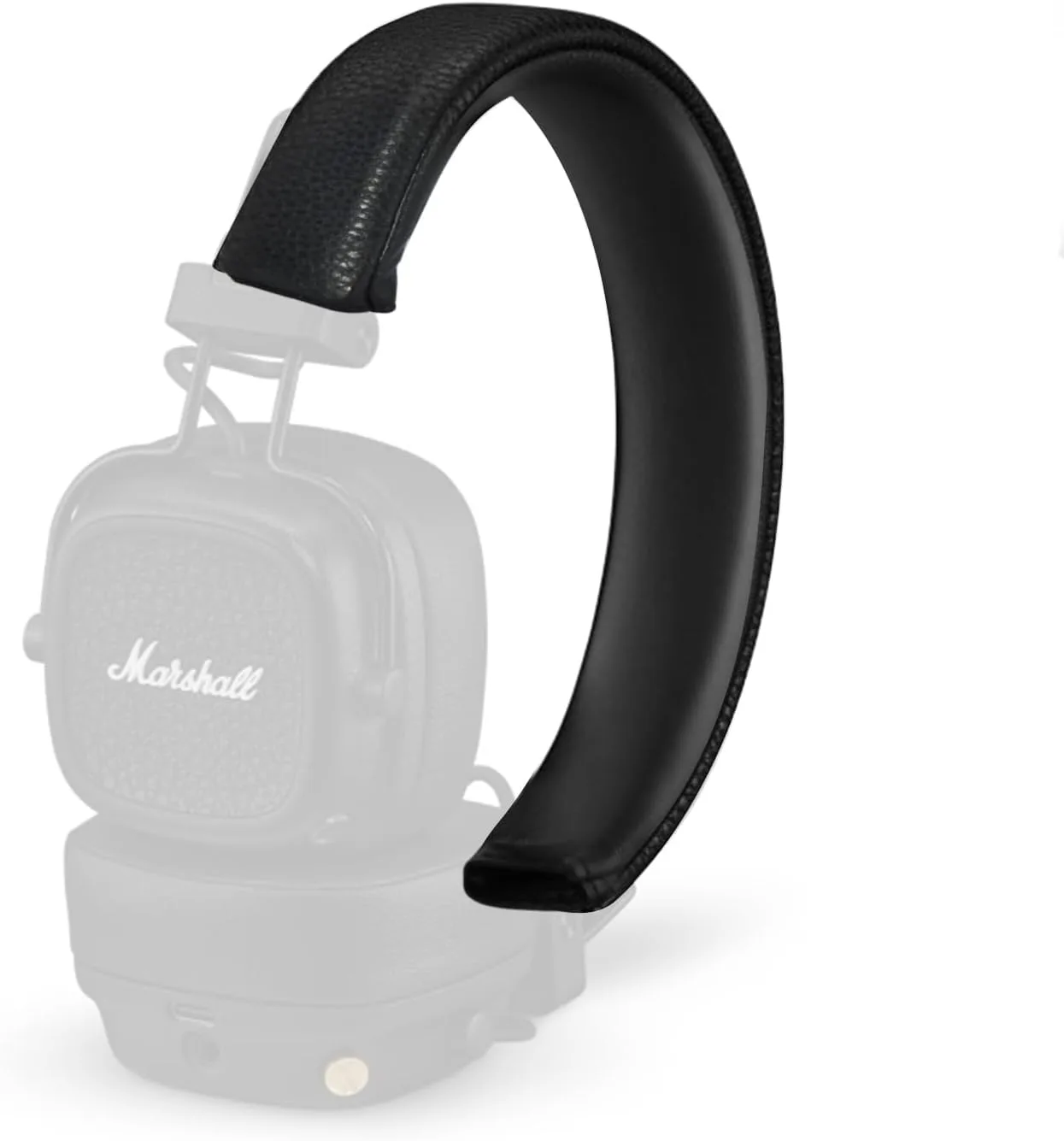 Ear Pads for Marshall Major V Major 5 Headphones Replacement Earpads Headband Cushions (Black Headband)
