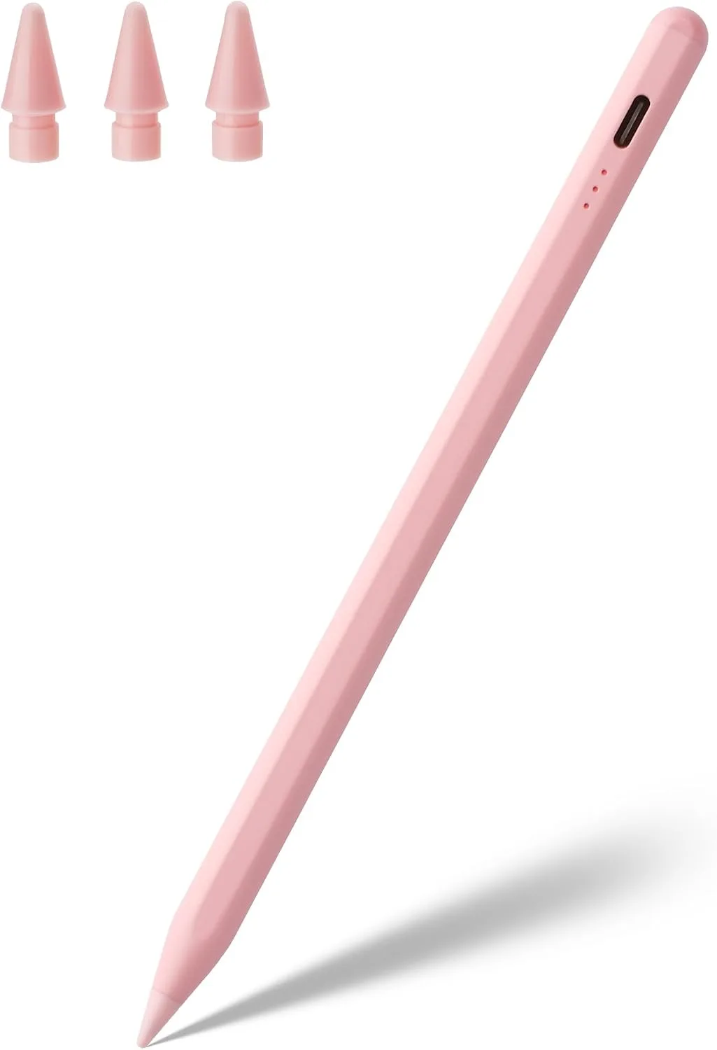 Lápiz Stylus para iPad Waiktyne compatible con Apple Pencil 1ra y 2da generación Rosa